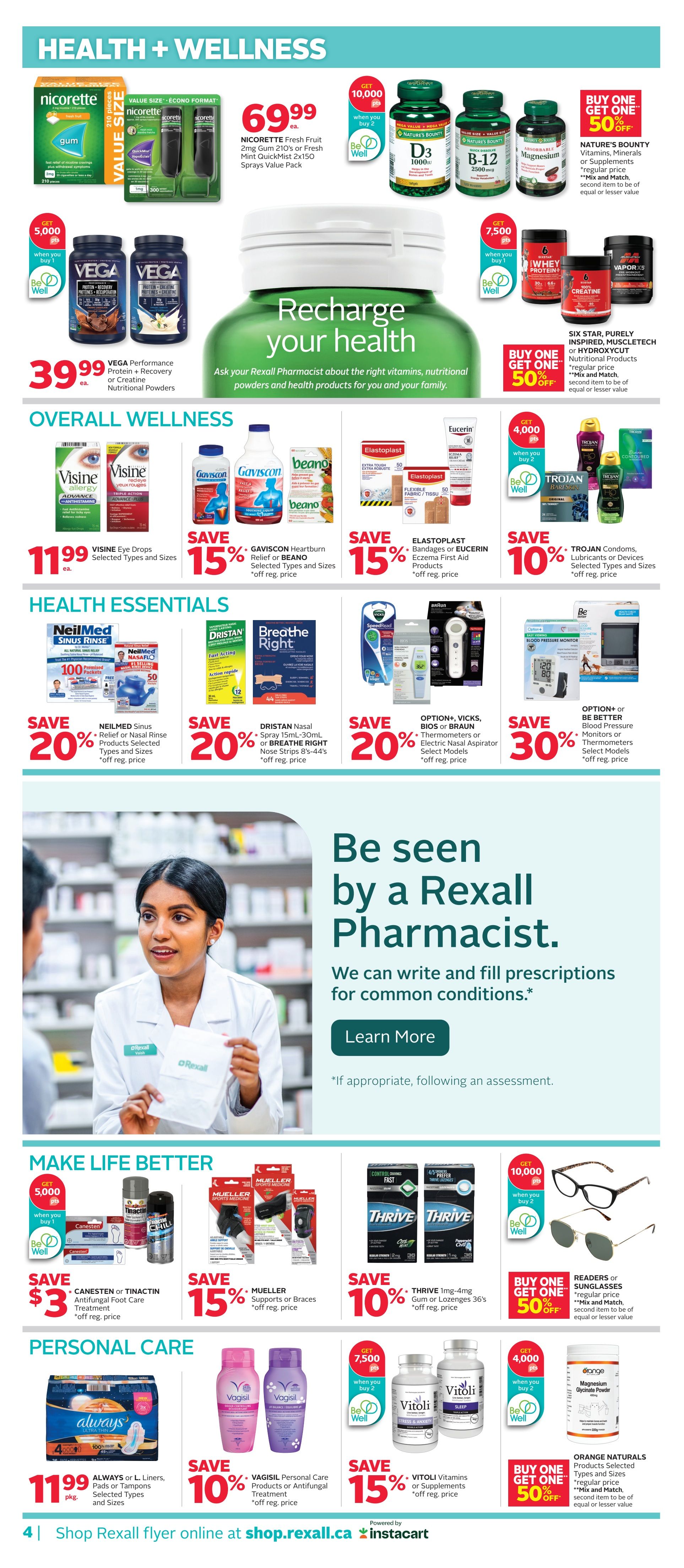 Rexall (BC) Flyer August 21 to 27