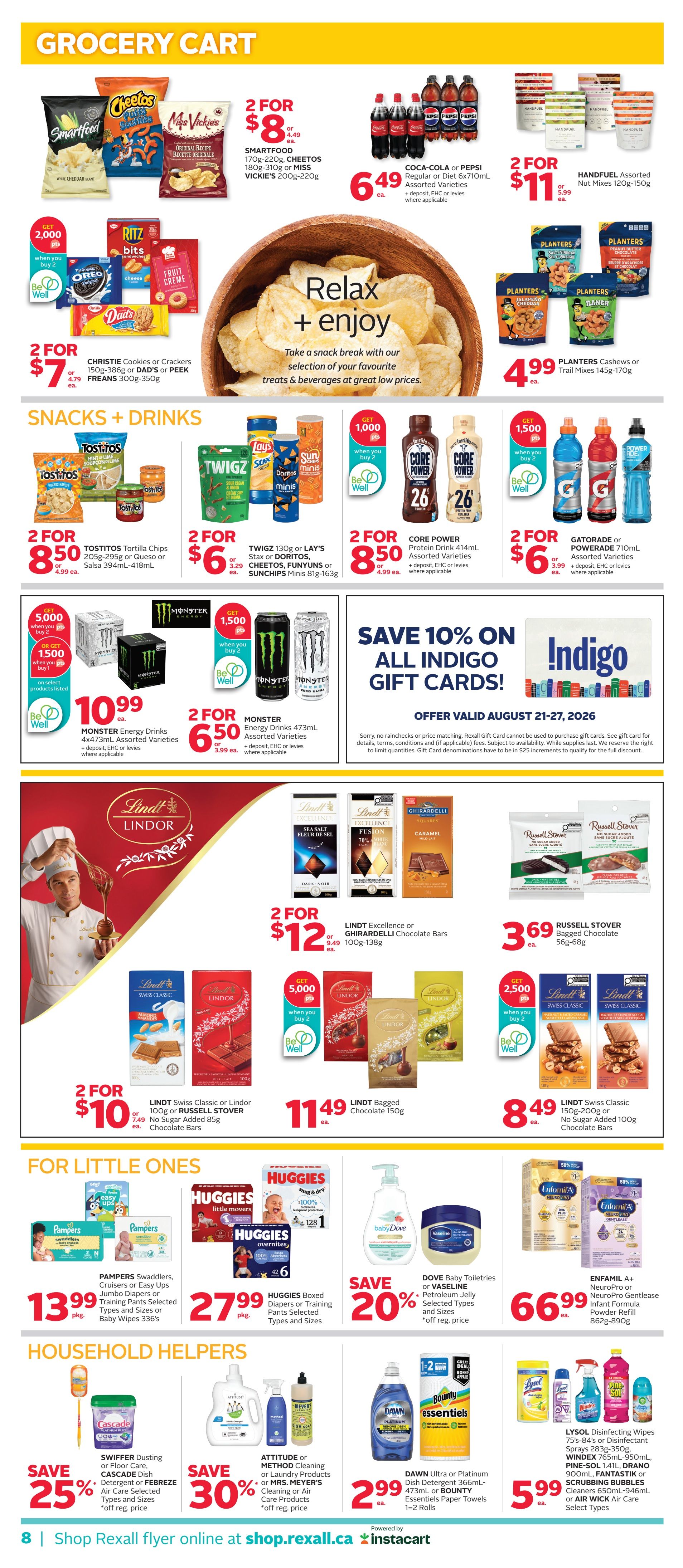 Rexall (BC) Flyer August 21 to 27