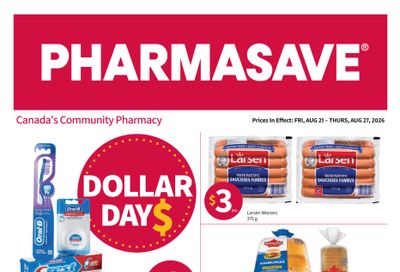 Pharmasave (Atlantic) Flyer August 21 to 27