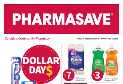 Pharmasave (West) Flyer August 21 to 27
