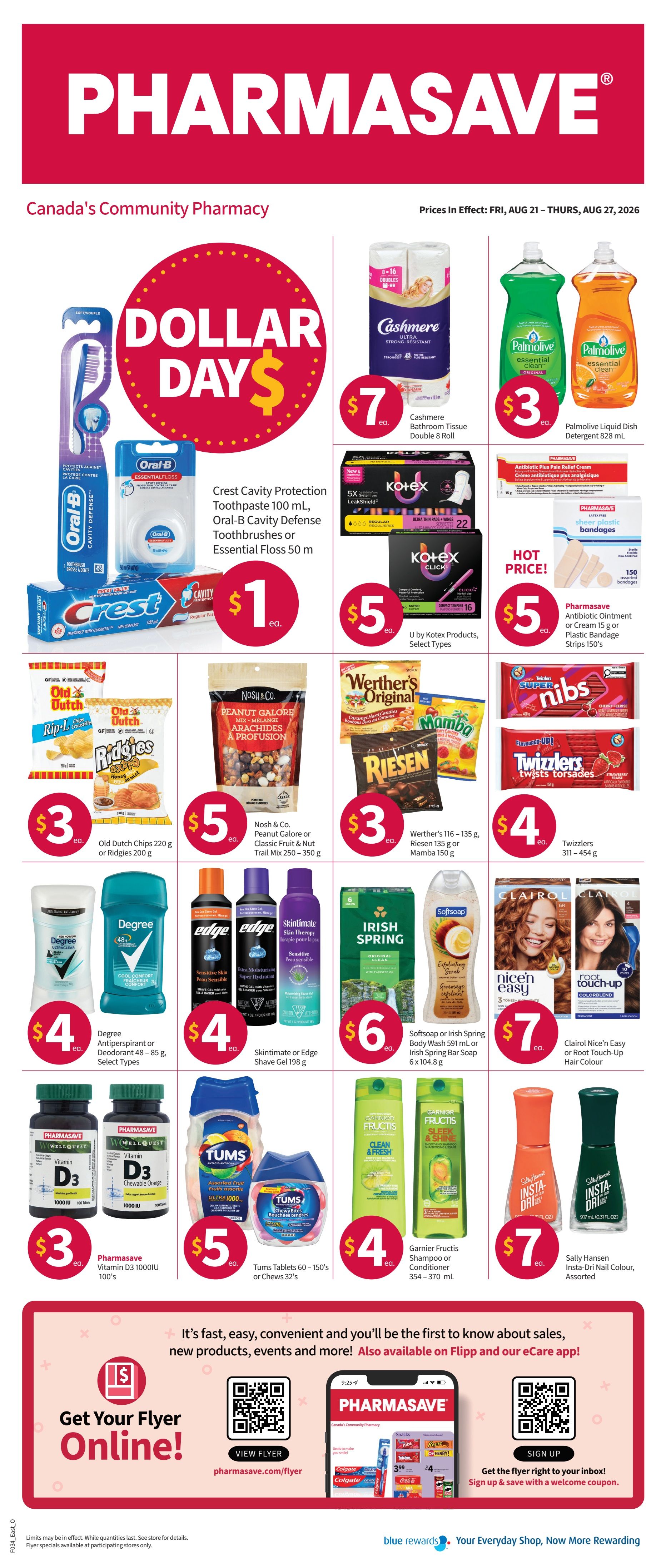 Pharmasave (ON) Flyer August 21 to 27