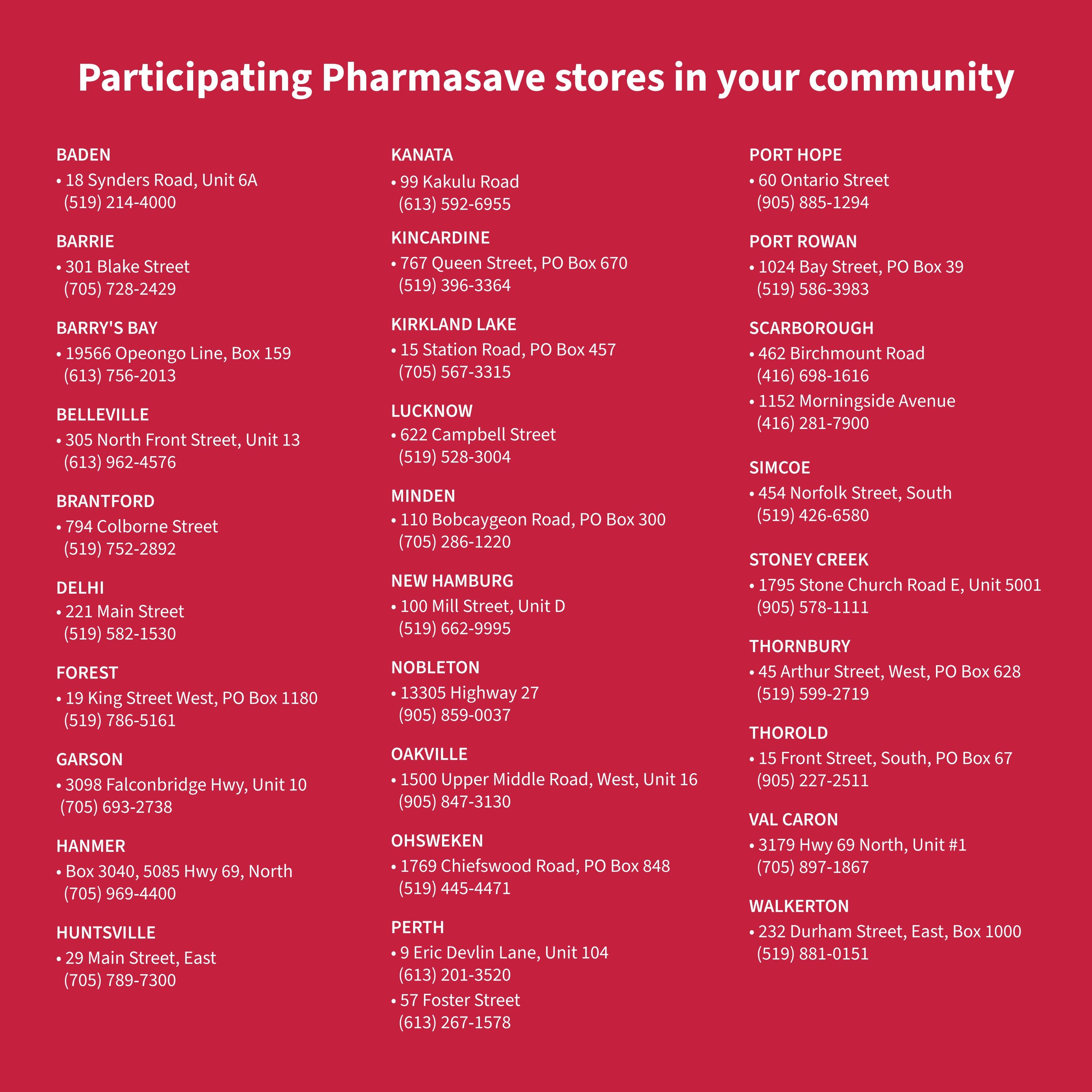 Pharmasave (ON) Flyer August 21 to 27