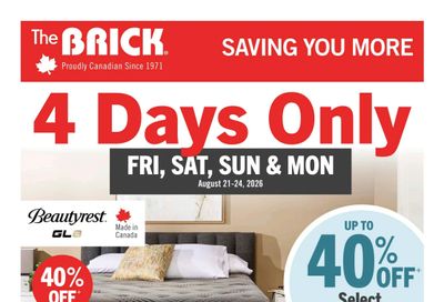 The Brick Flyer August 20 to September 2