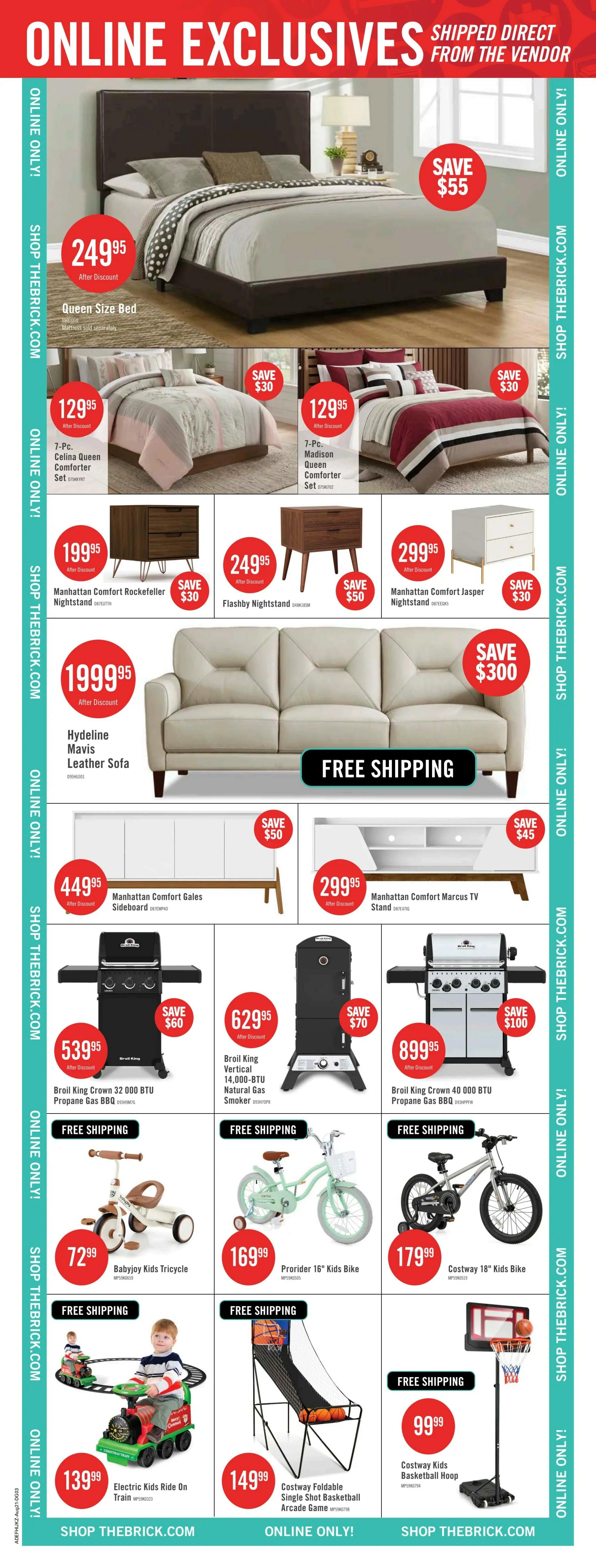 The Brick Flyer August 20 to September 2