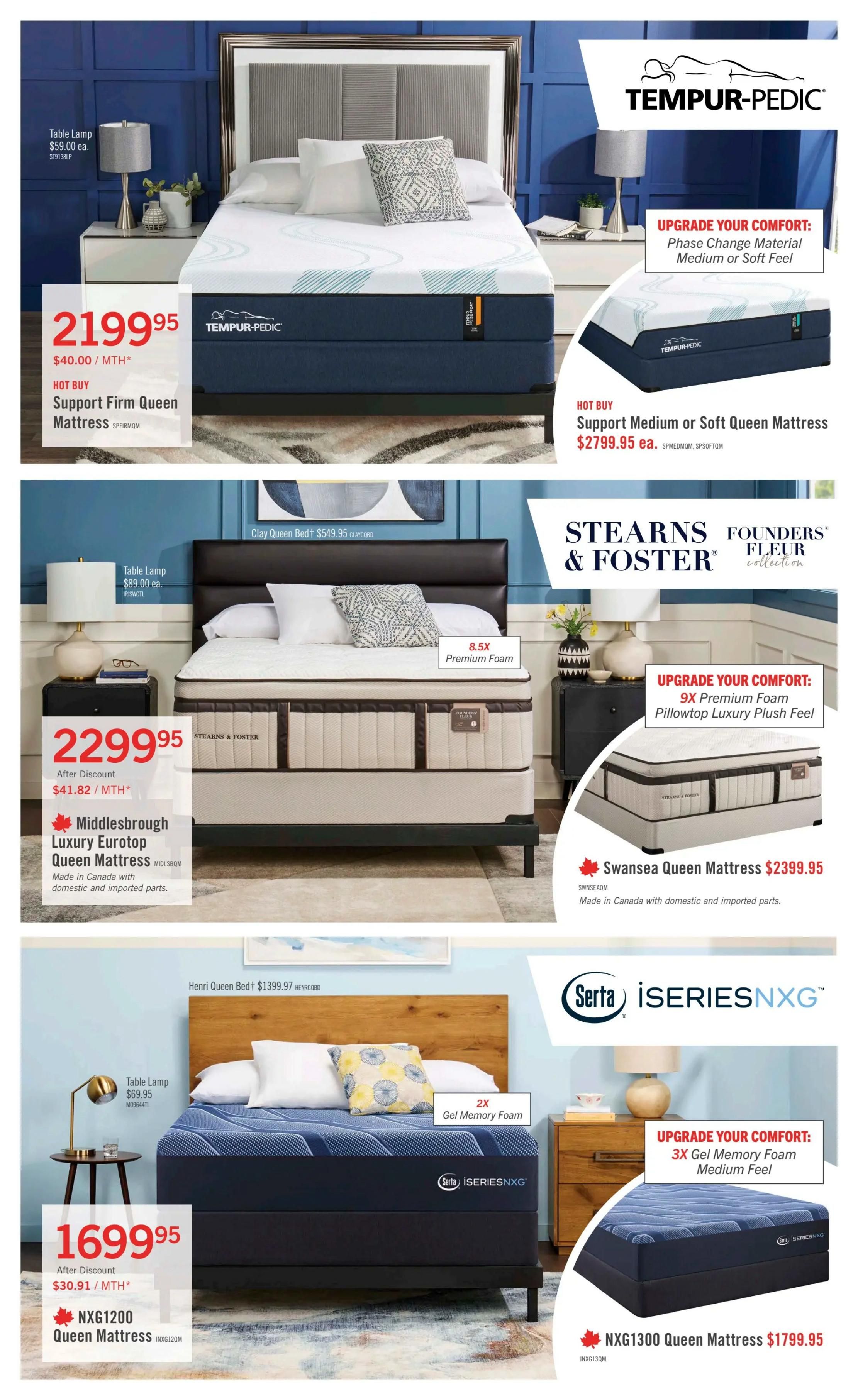 The Brick Mattress Store Flyer August 20 to September 2