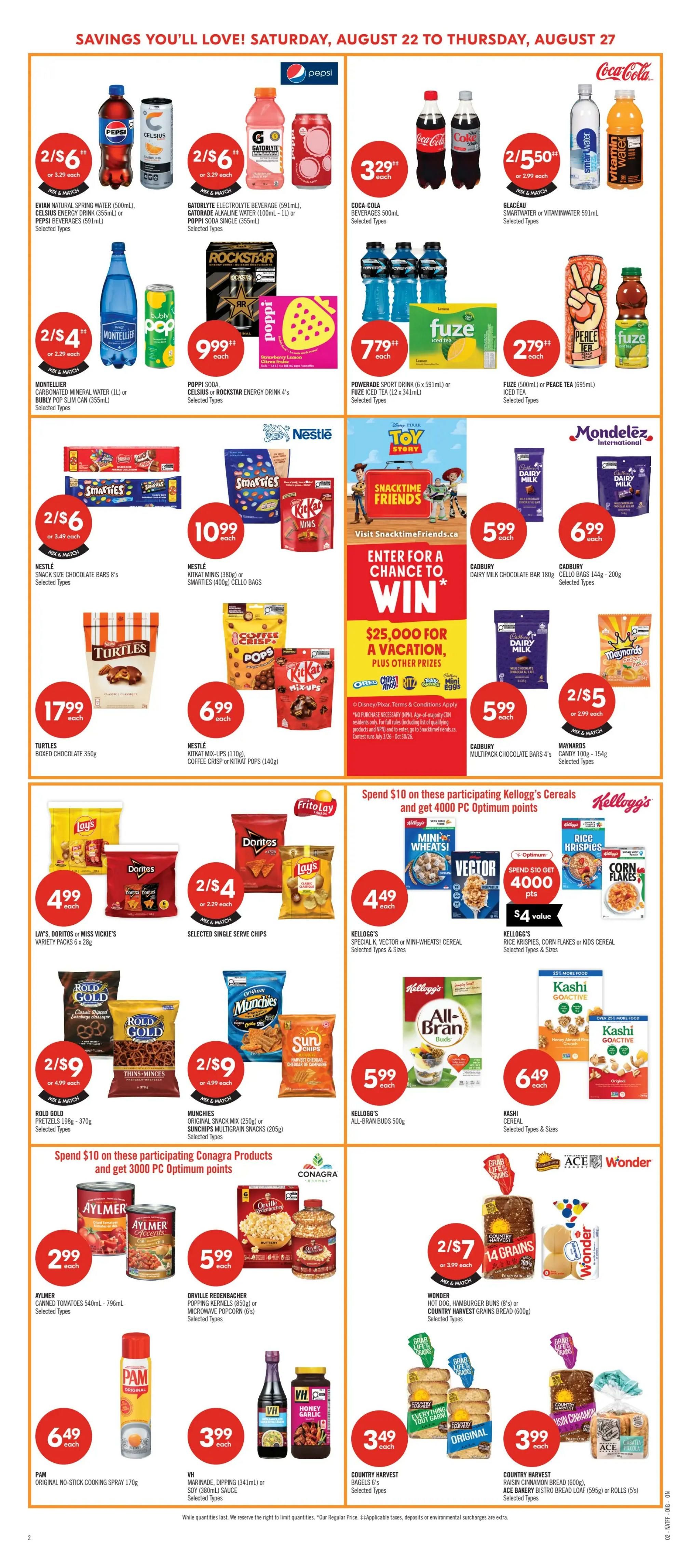 Shoppers Drug Mart (ON) Flyer August 22 to 27