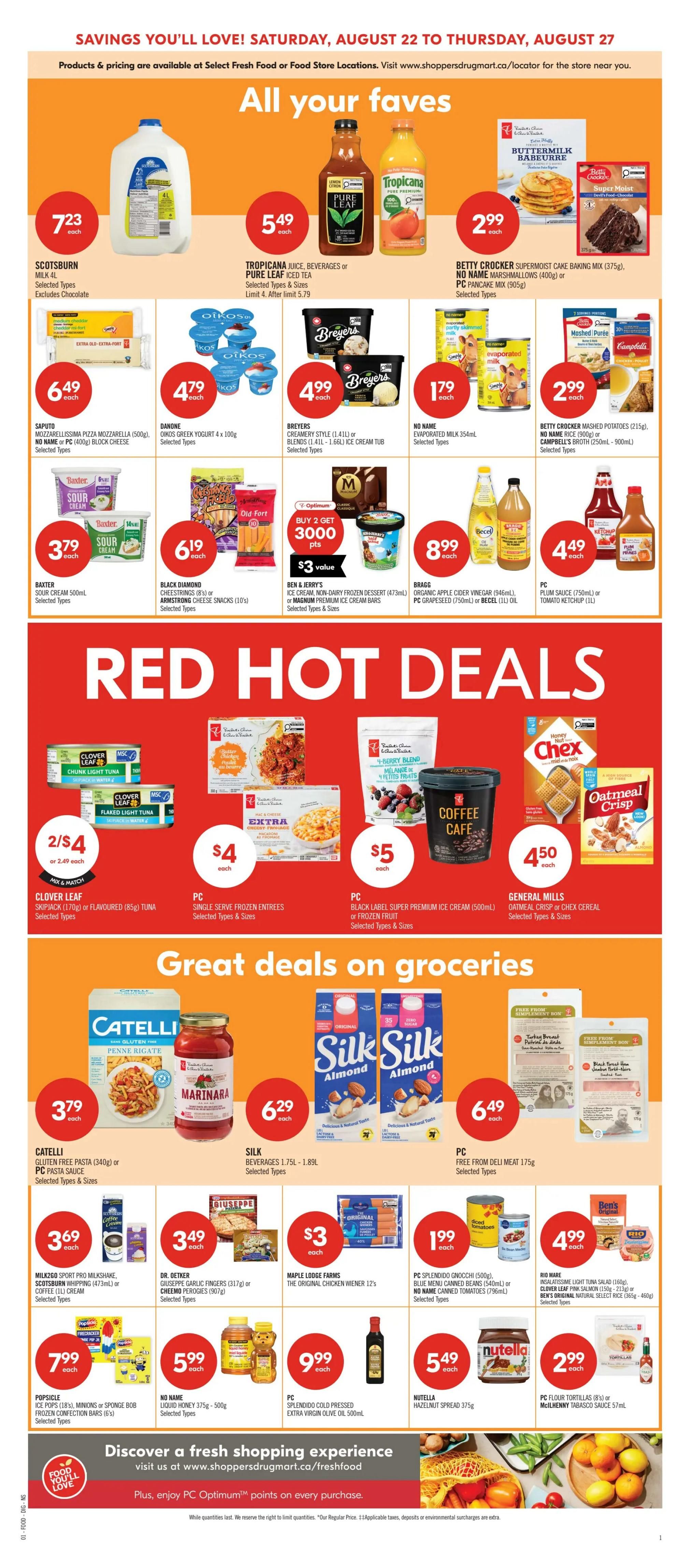 Shoppers Drug Mart (Atlantic) Flyer August 22 to 27