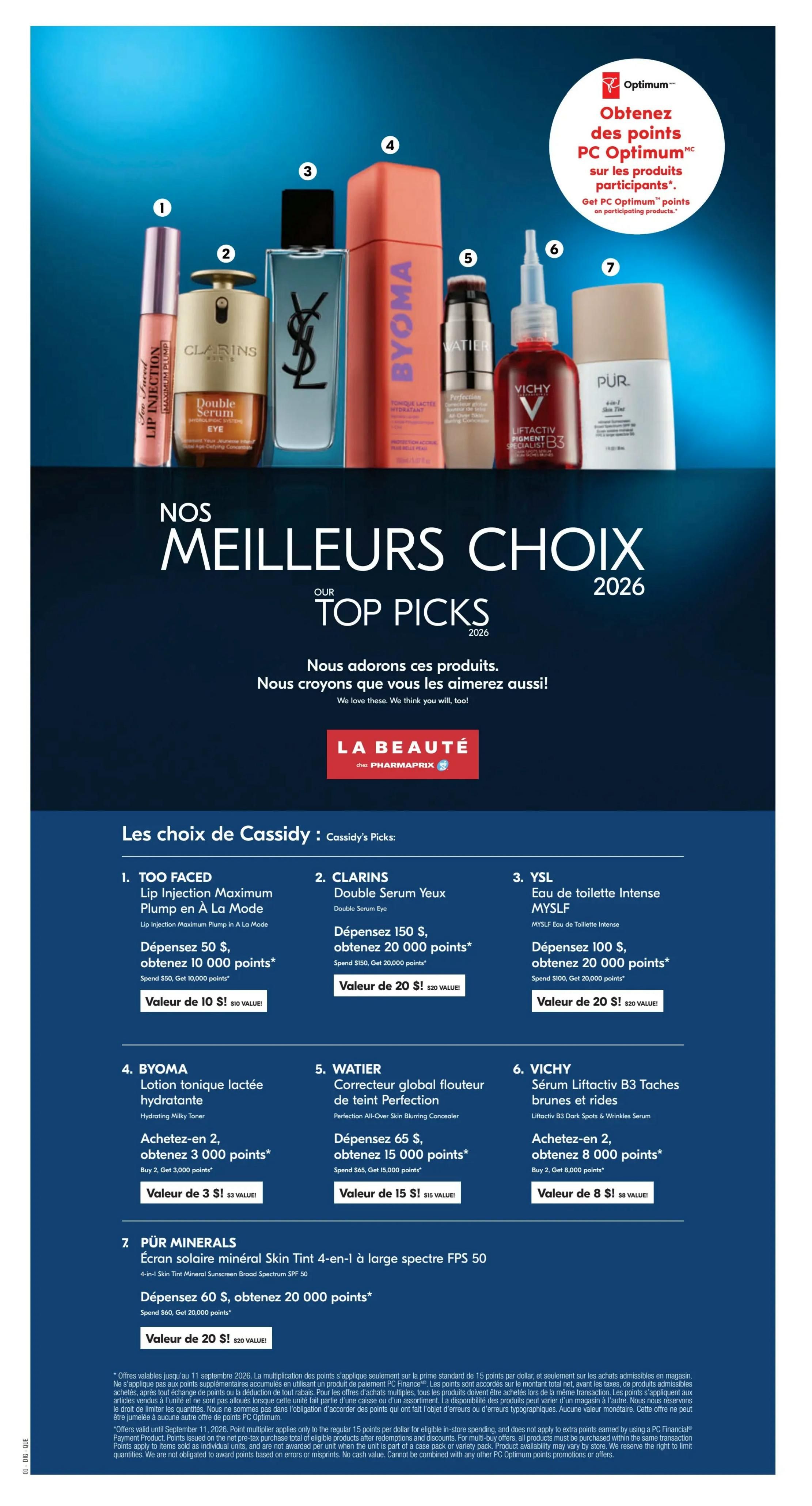 Pharmaprix Flyer August 22 to 27