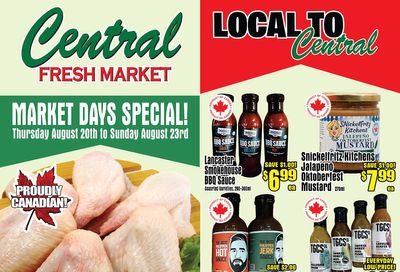 Central Fresh Market Flyer August 20 to 27