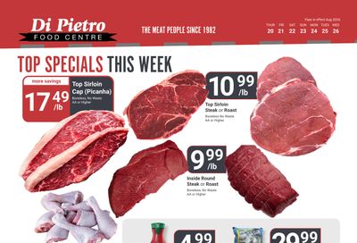Di Pietro Food Centre Flyer August 20 to 26