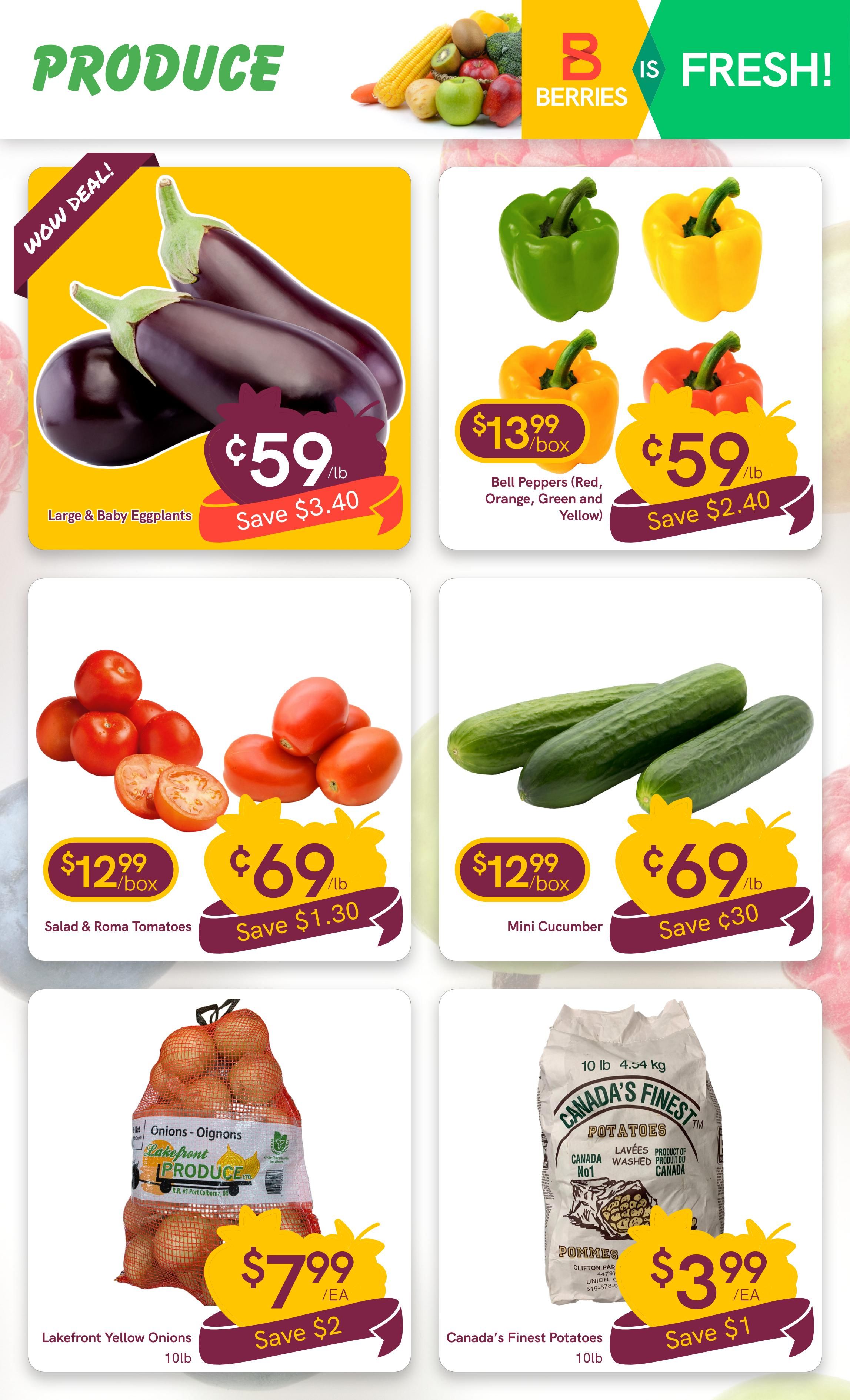 Berries Market Flyer August 20 to 26