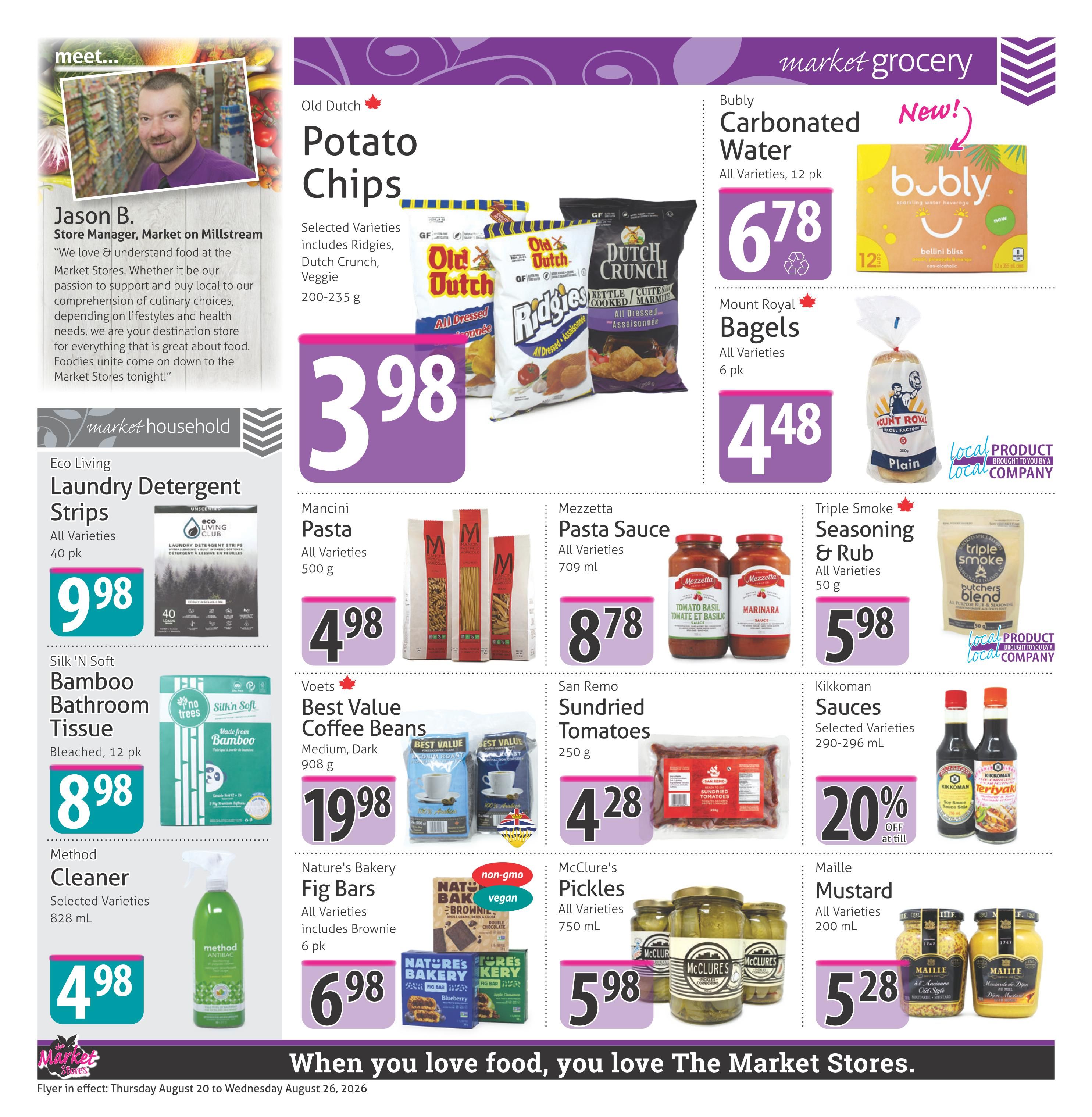 The Market Stores Flyer August 20 to 26