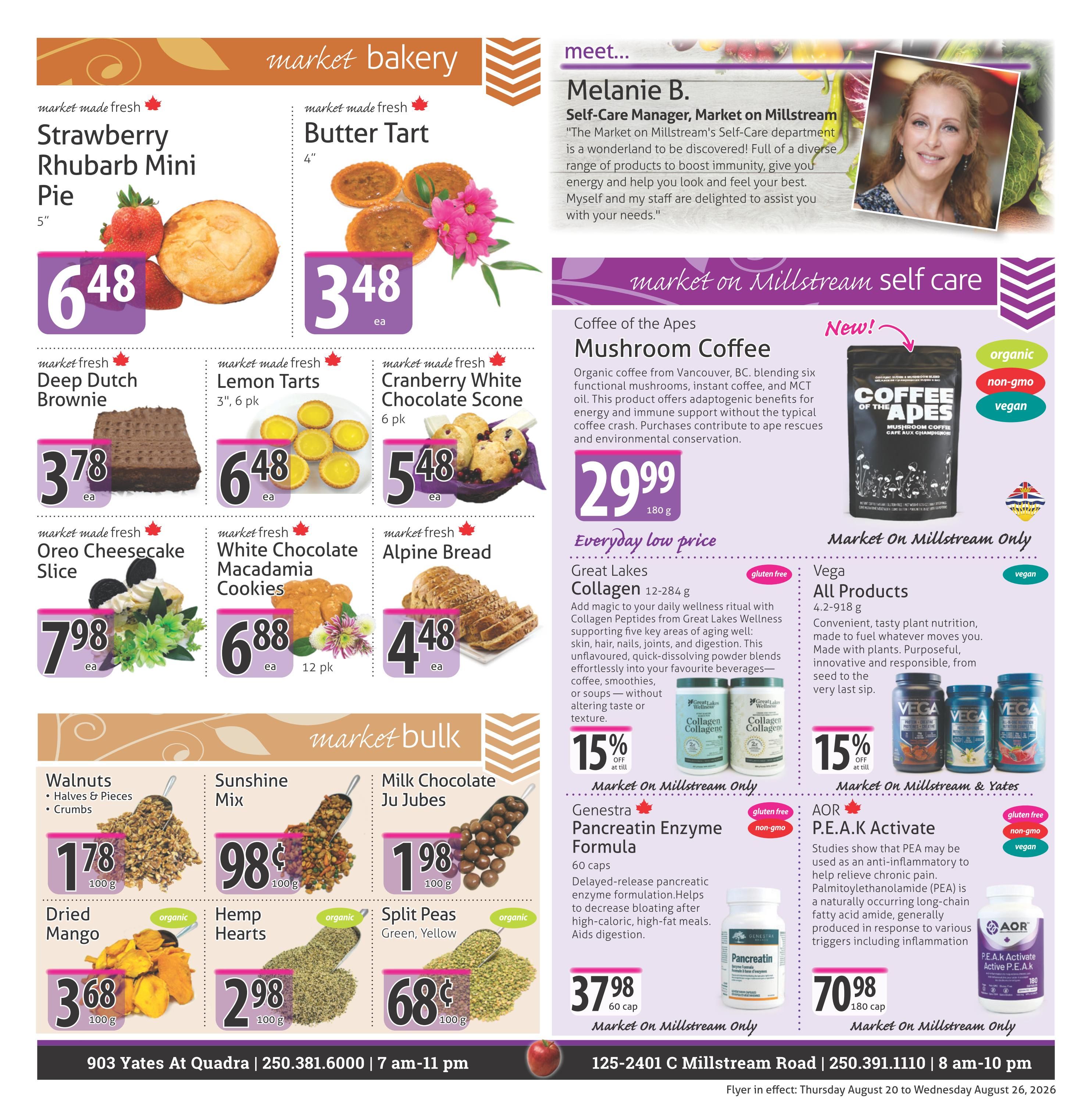 The Market Stores Flyer August 20 to 26