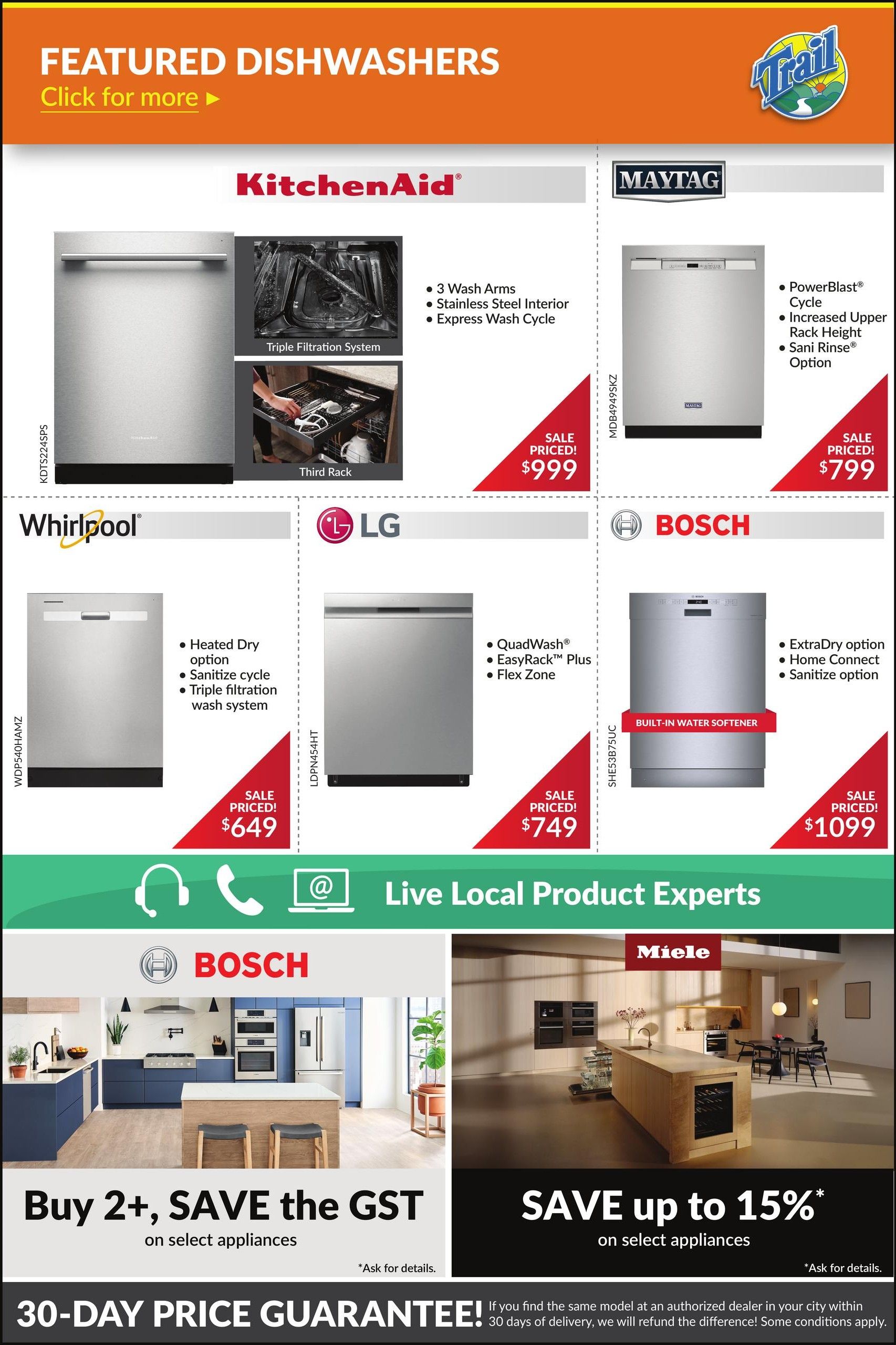 Trail Appliances (AB & SK) Flyer August 20 to 23