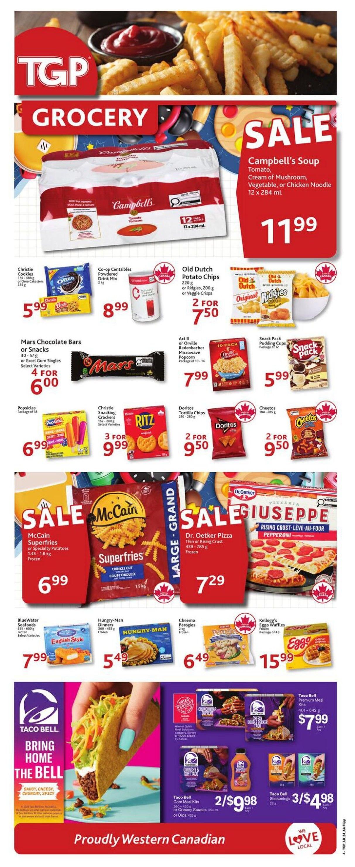 TGP The Grocery People Flyer August 20 to 26