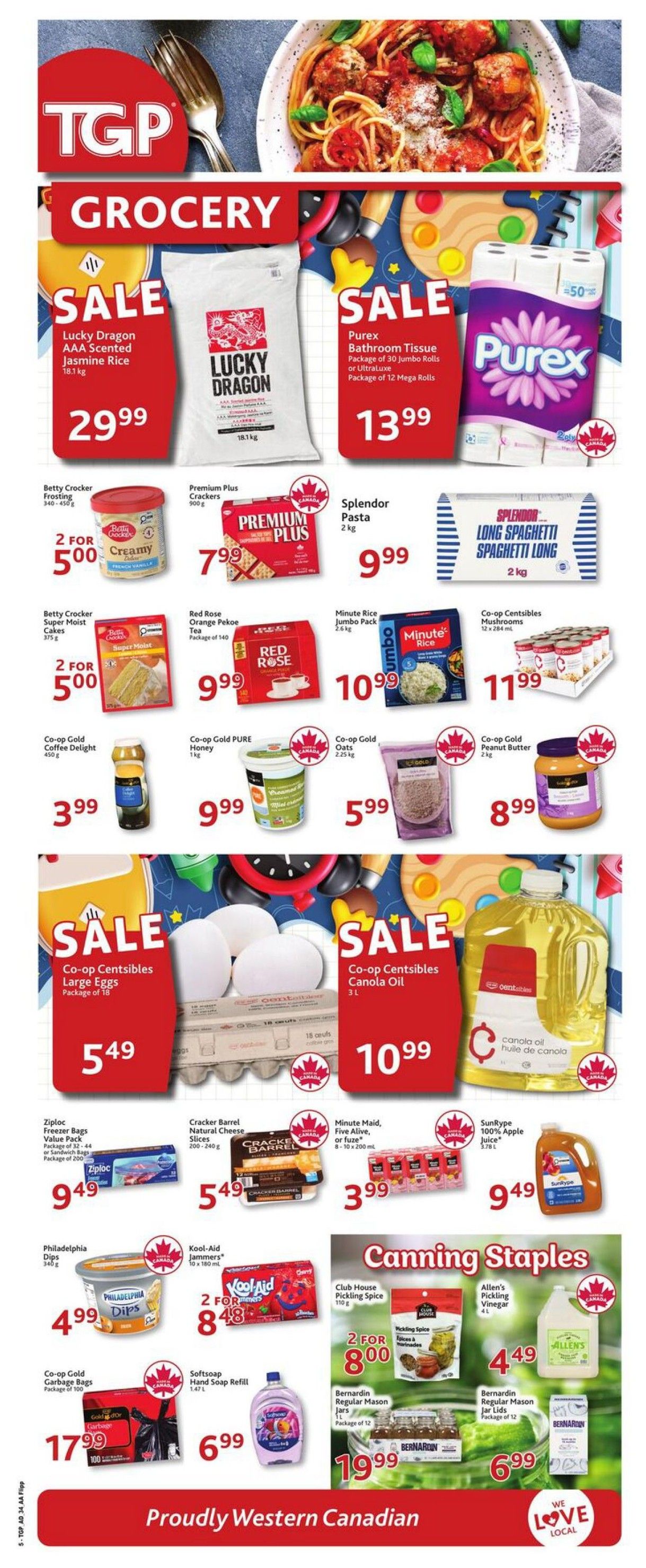 TGP The Grocery People Flyer August 20 to 26