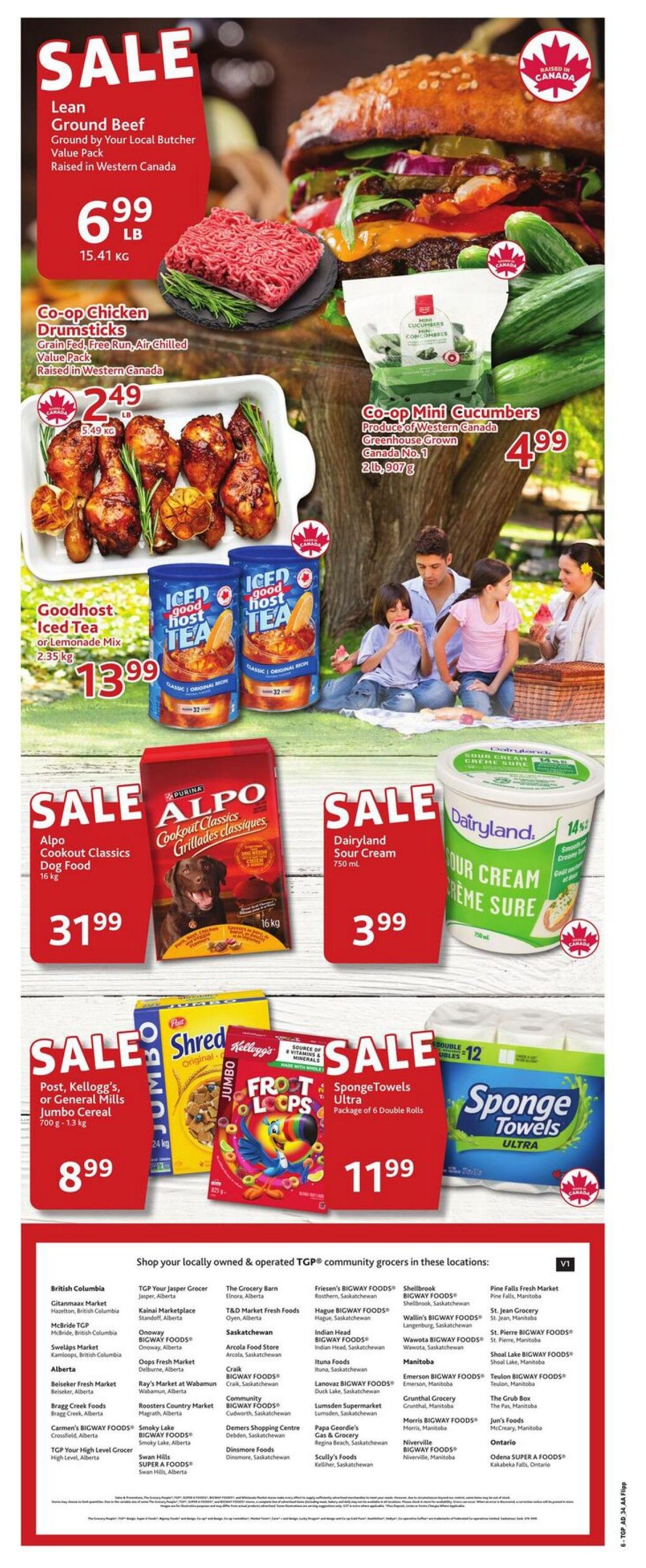 TGP The Grocery People Flyer August 20 to 26