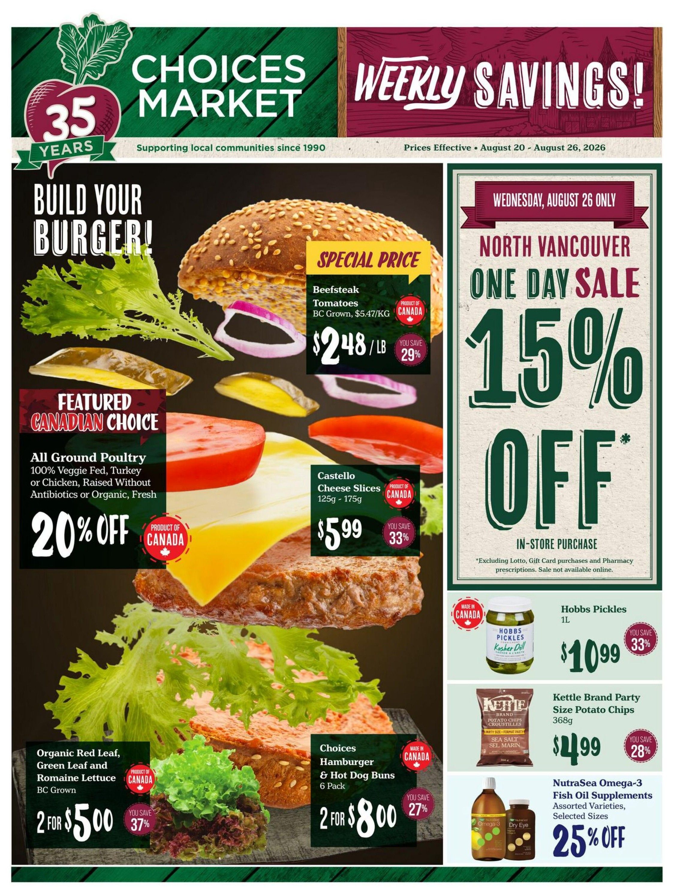 Choices Market Flyer August 20 to 26