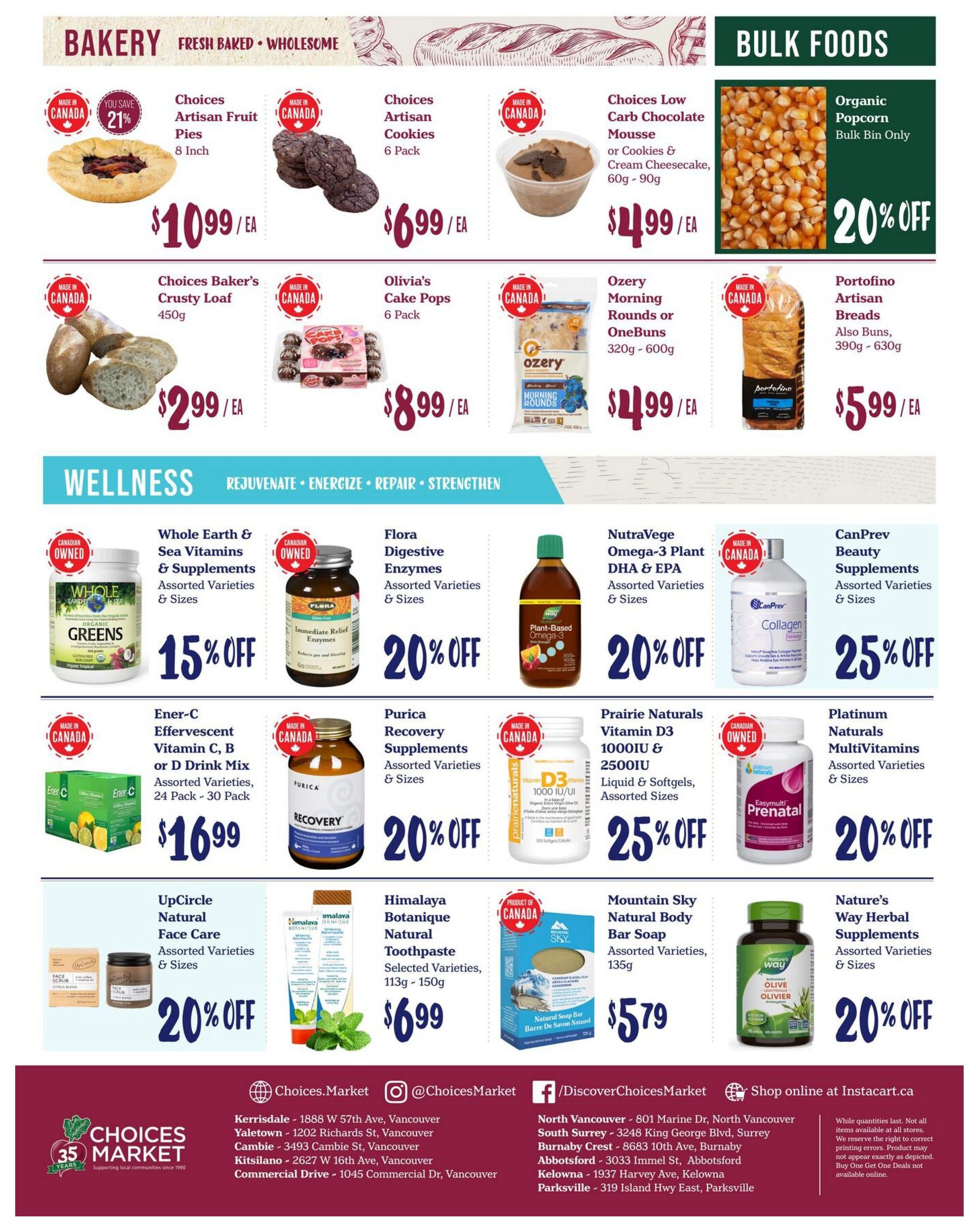 Choices Market Flyer August 20 to 26