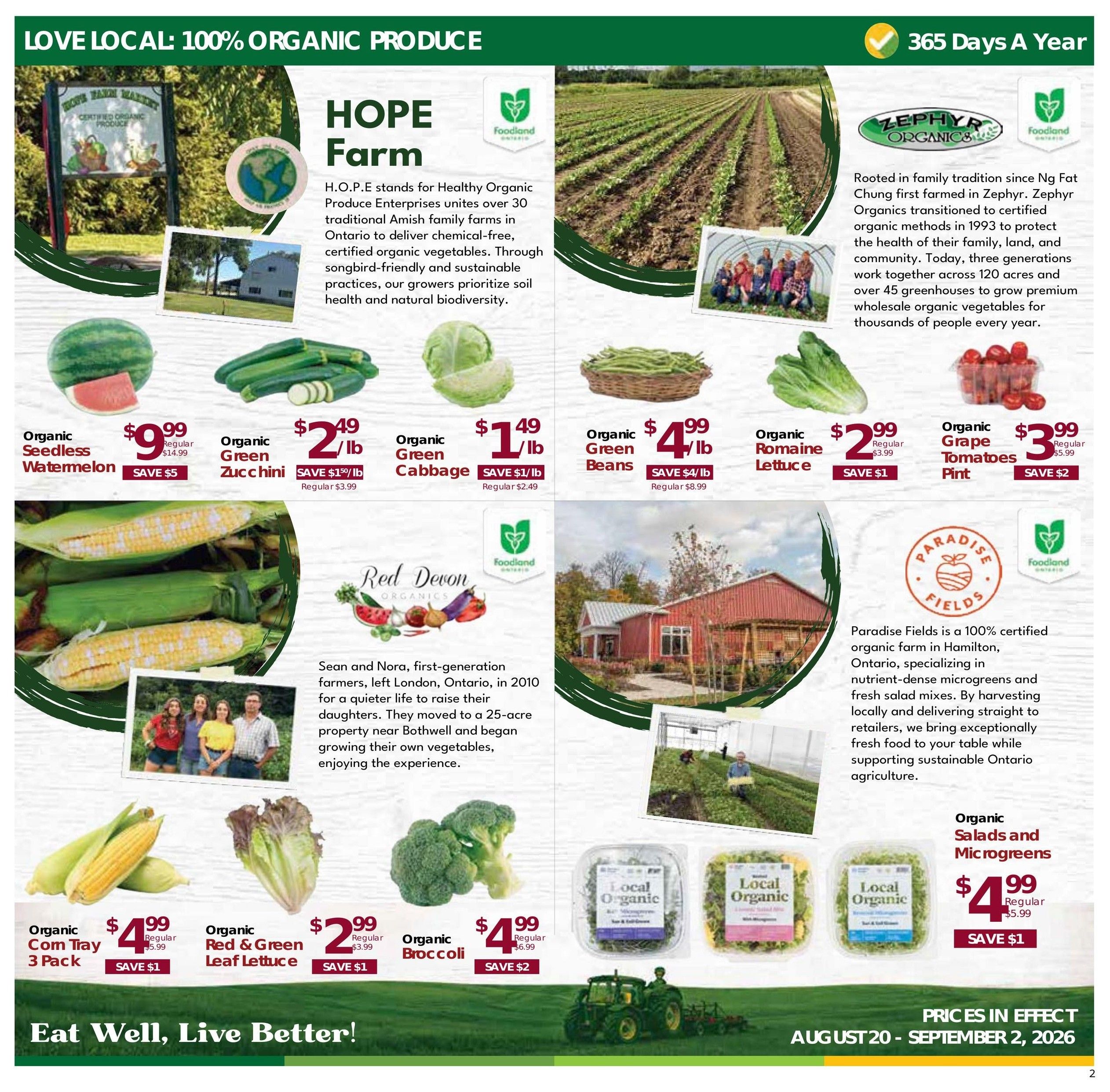 Nature's Emporium Flyer August 20 to September 2