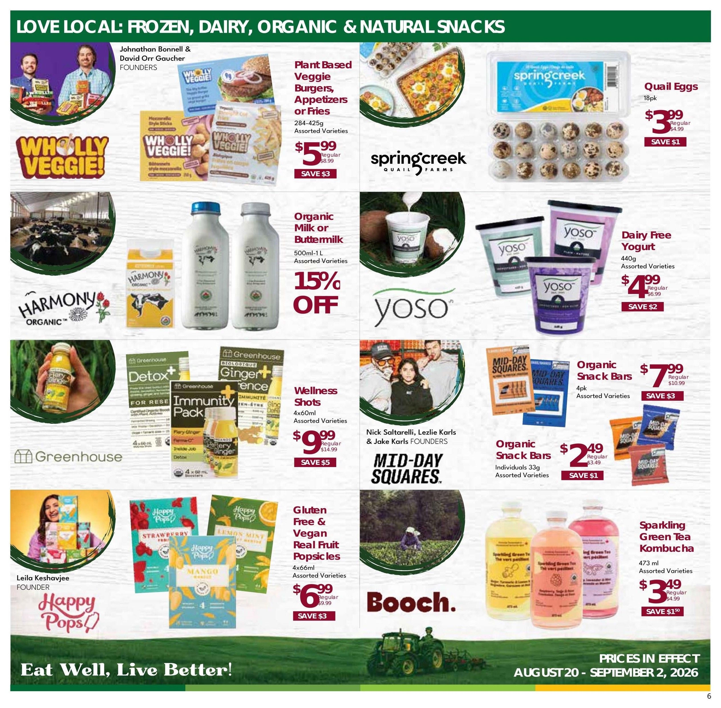Nature's Emporium Flyer August 20 to September 2