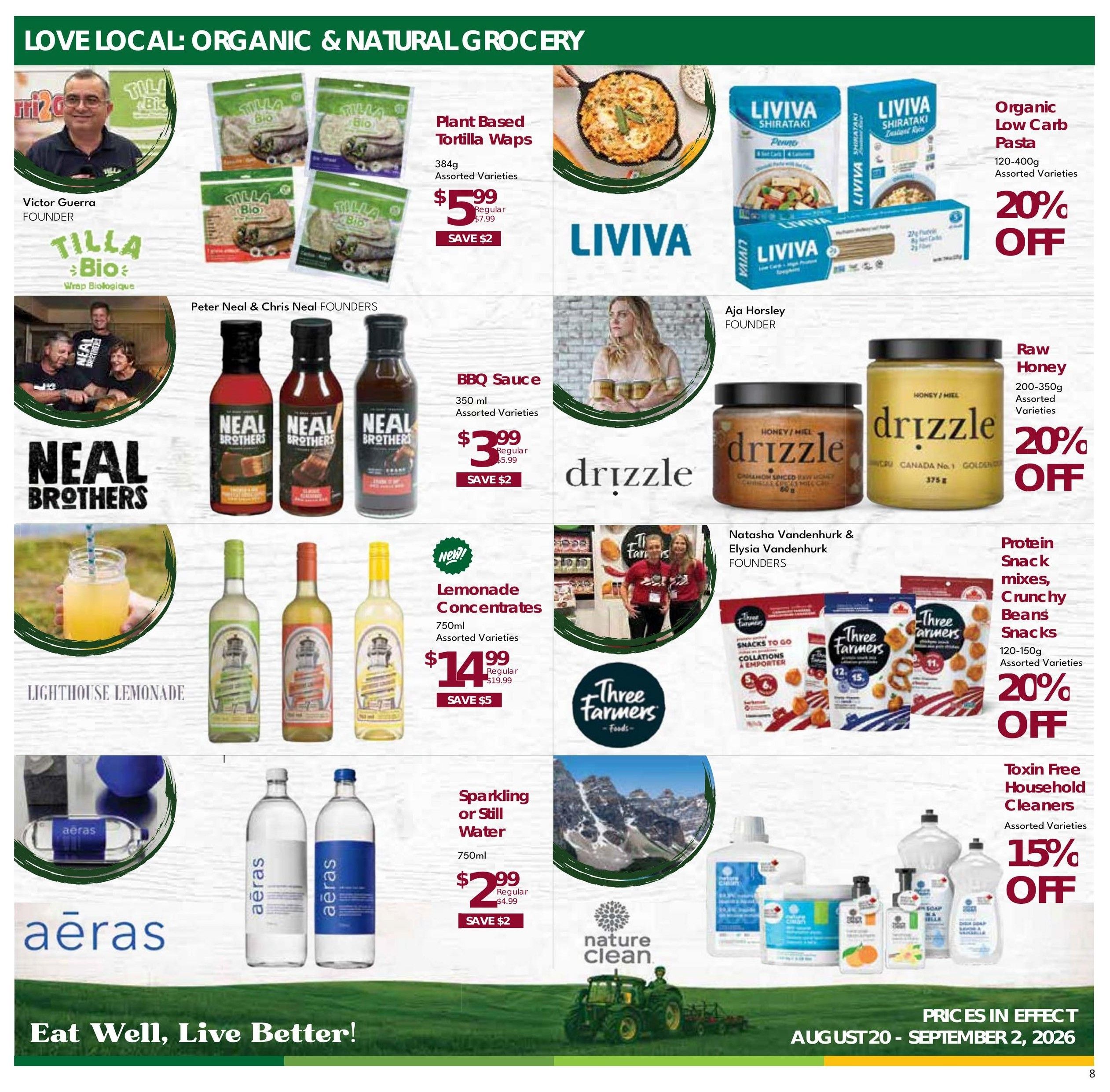 Nature's Emporium Flyer August 20 to September 2