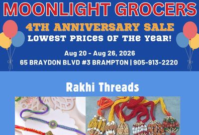 Moonlight Grocers Flyer August 20 to 26