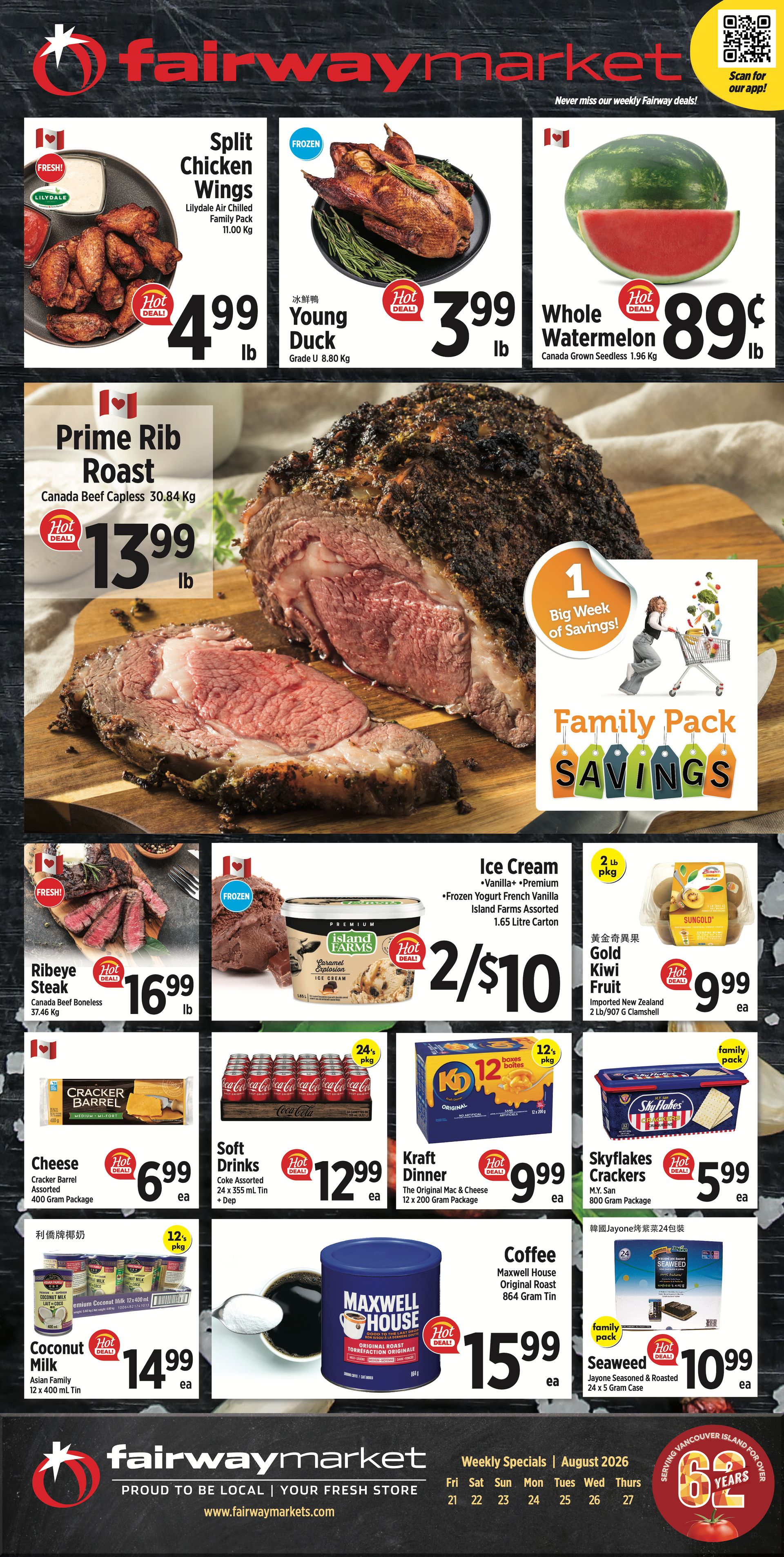 Fairway Market Flyer August 21 to 27