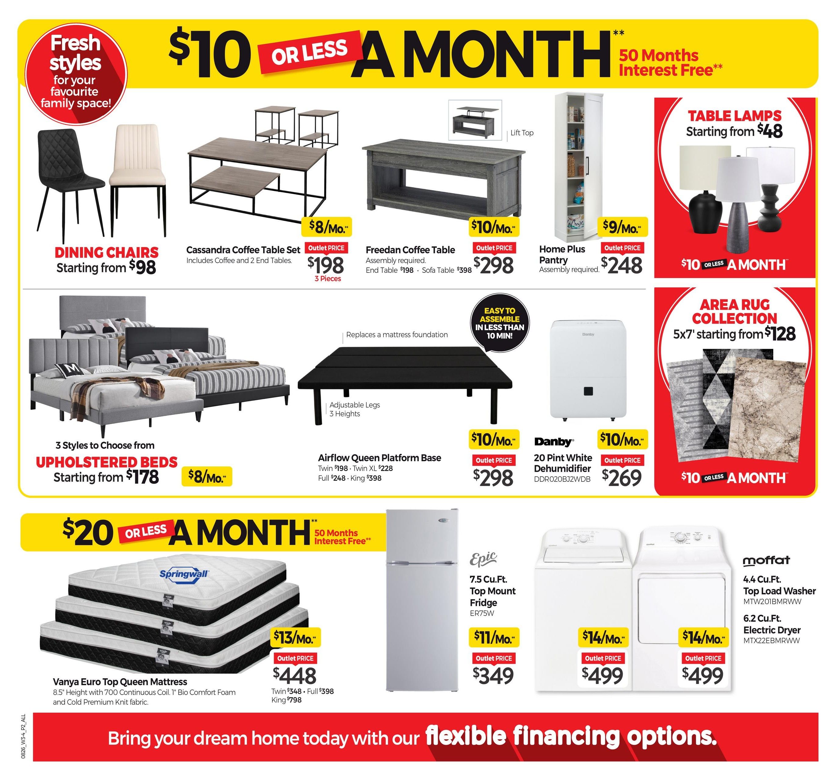 Tepperman's Flyer August 21 to 27