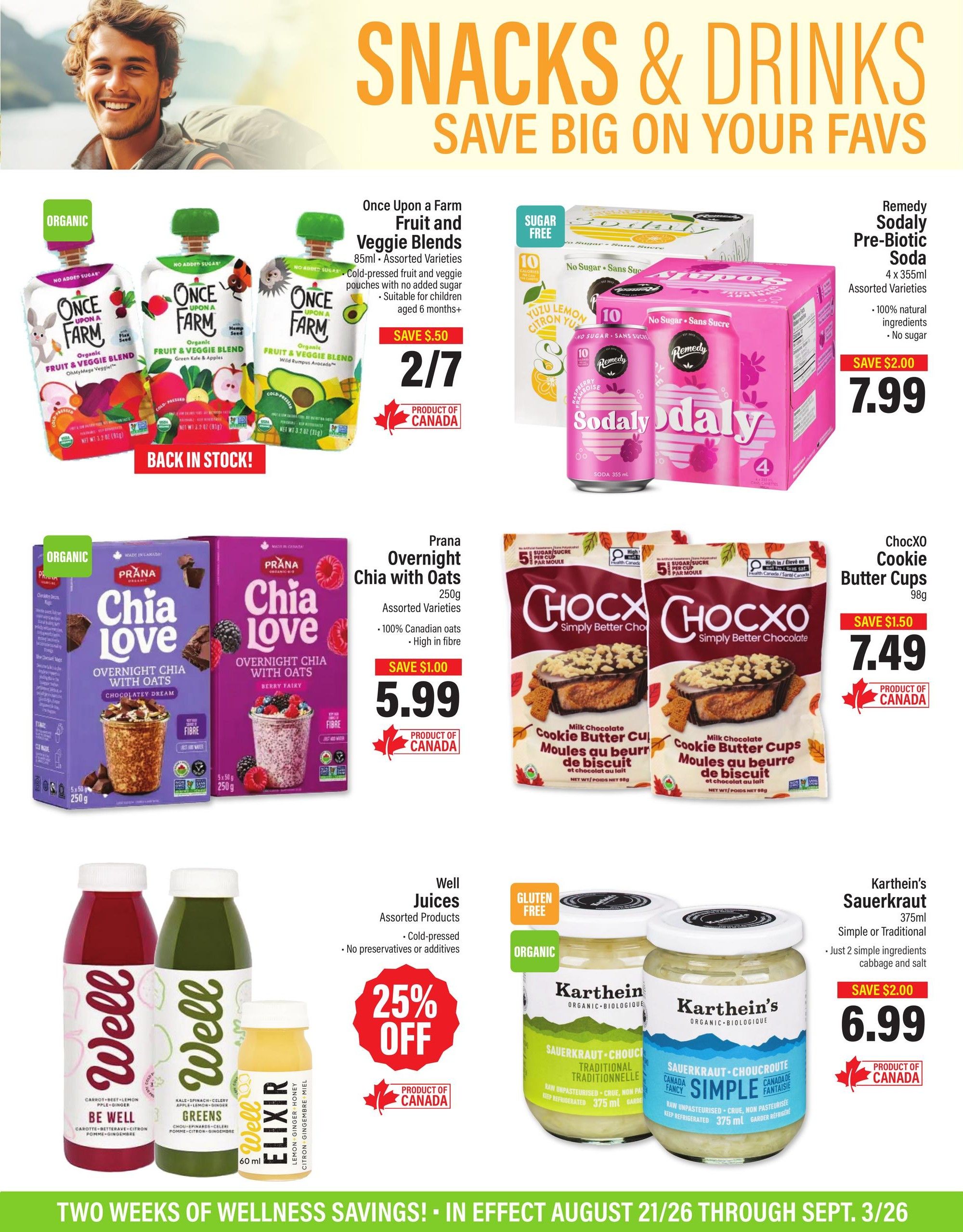 Commisso's Fresh Foods Wellness Flyer August 21 to September 3
