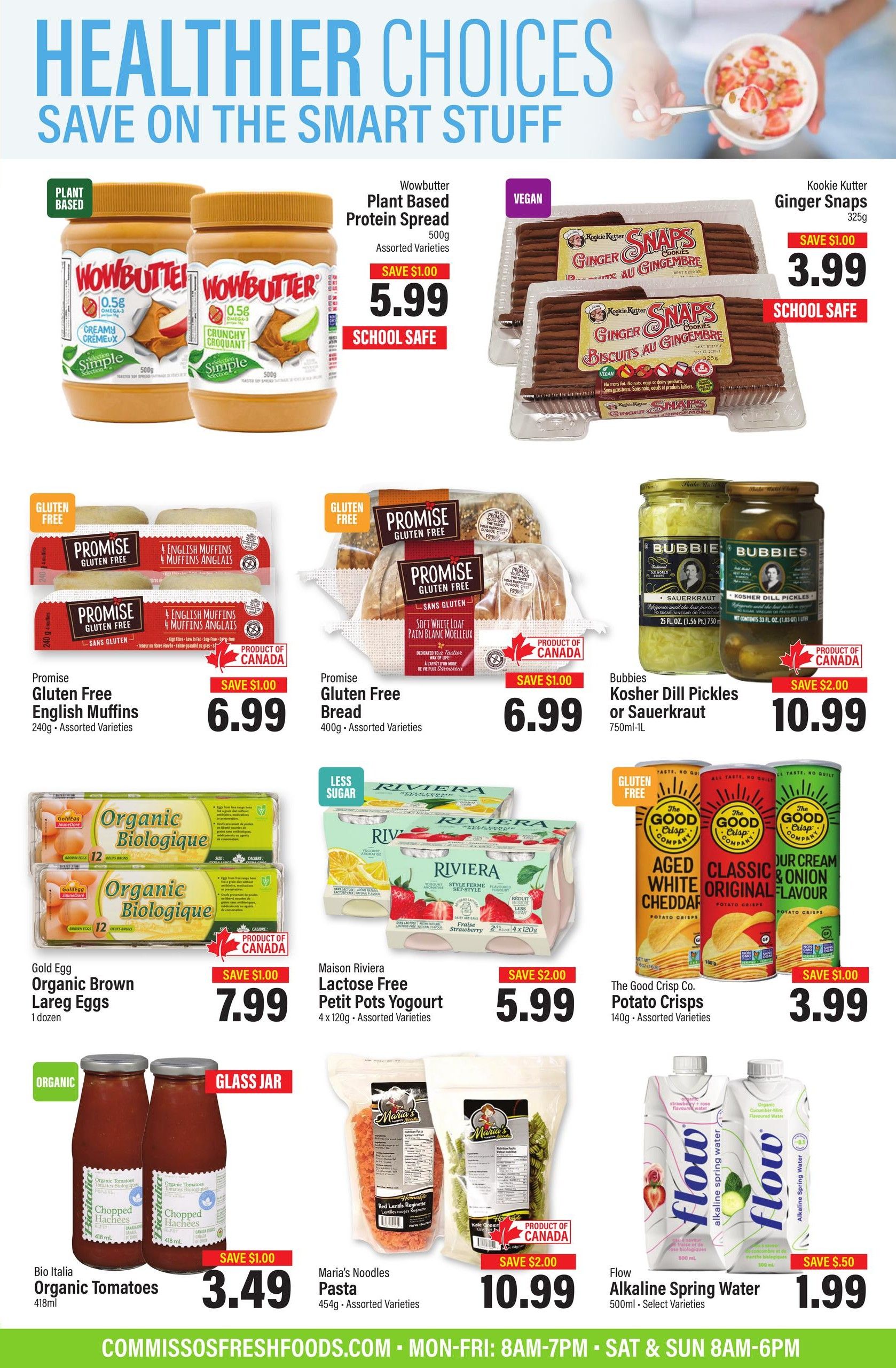 Commisso's Fresh Foods Wellness Flyer August 21 to September 3