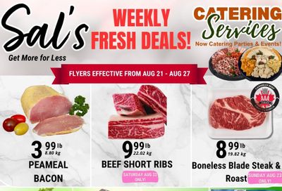 Sal's Grocery Flyer August 21 to 27