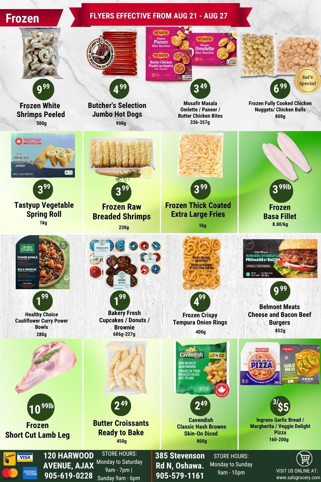 Sal's Grocery Flyer August 21 to 27