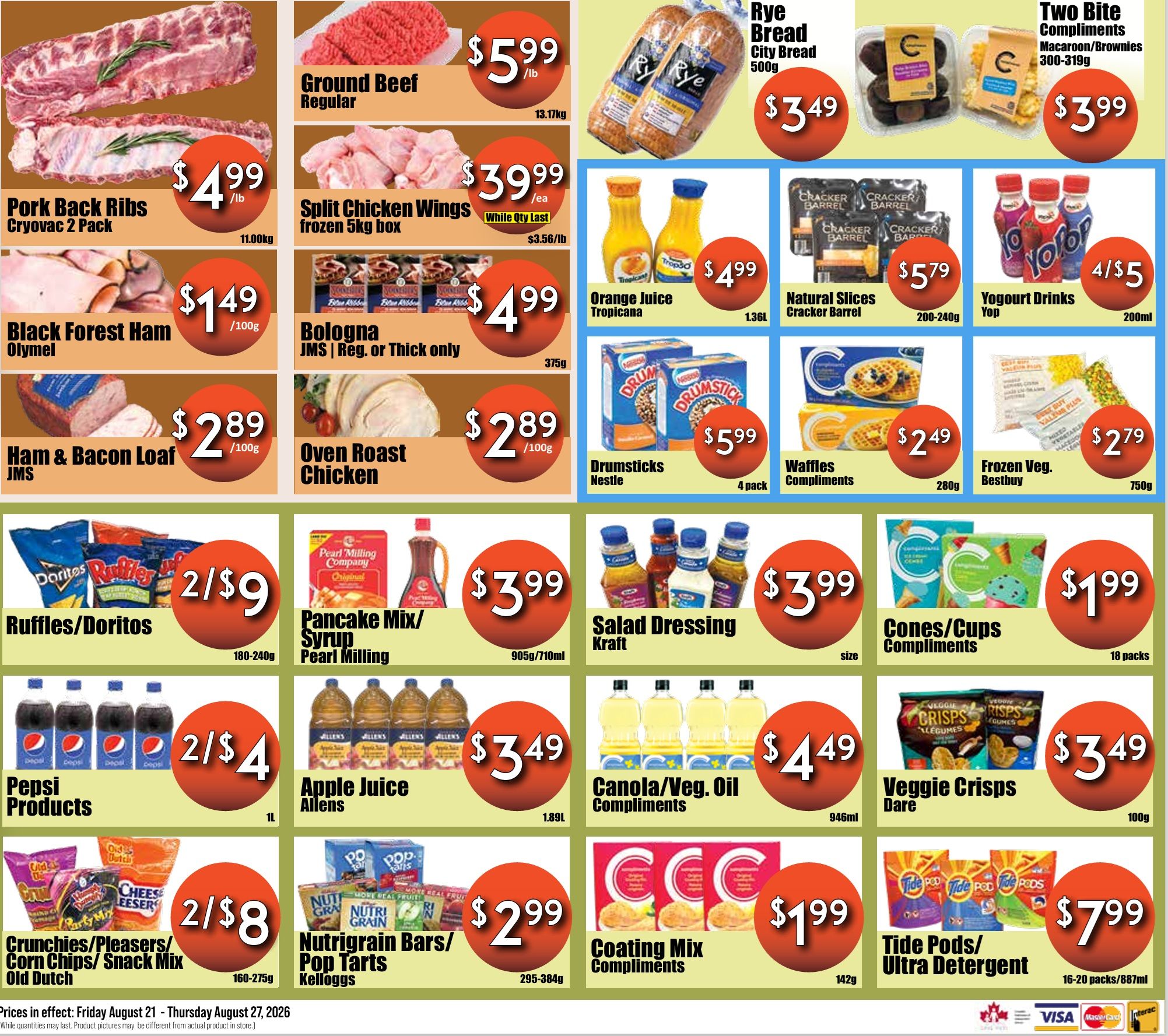 Westfort Foods Flyer August 21 to 27
