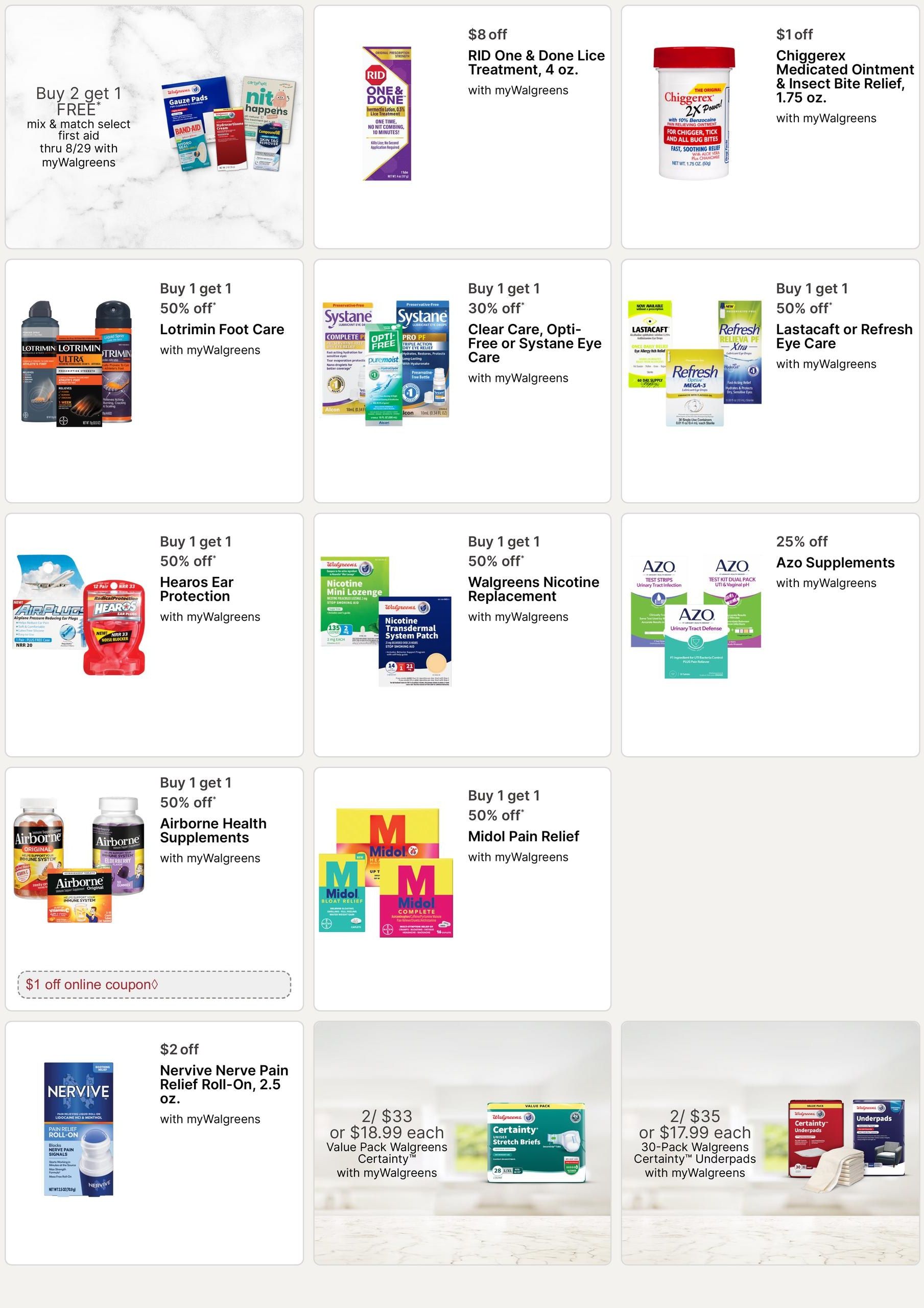 Walgreens (AR, TX) Weekly Ad August 23 - 29, 2026