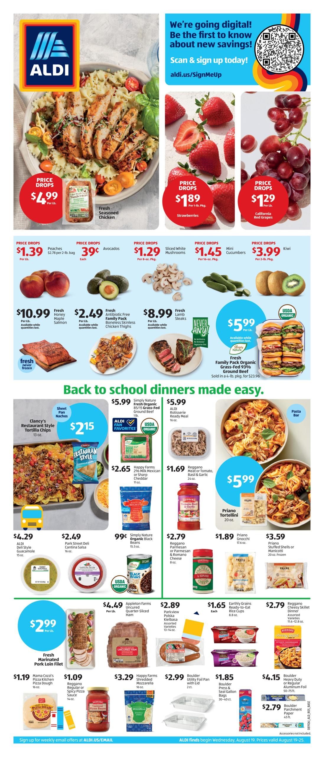 ALDI (TX) Weekly Ad August 19 - 25, 2026