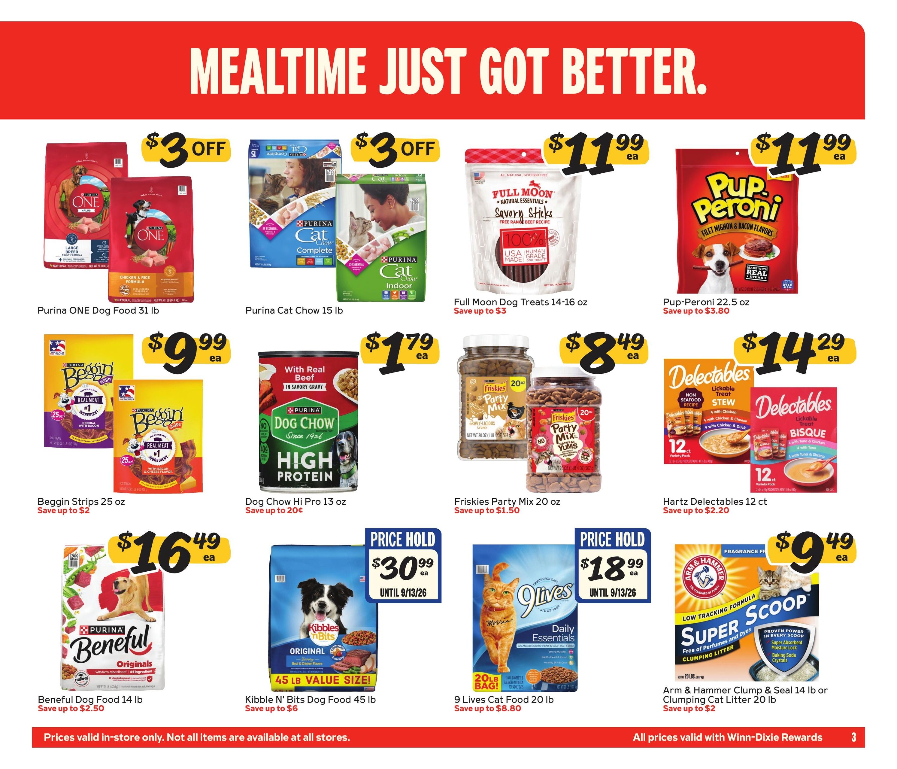 Winn-Dixie In-Store Weekly Ad August 19 - September 1, 2026