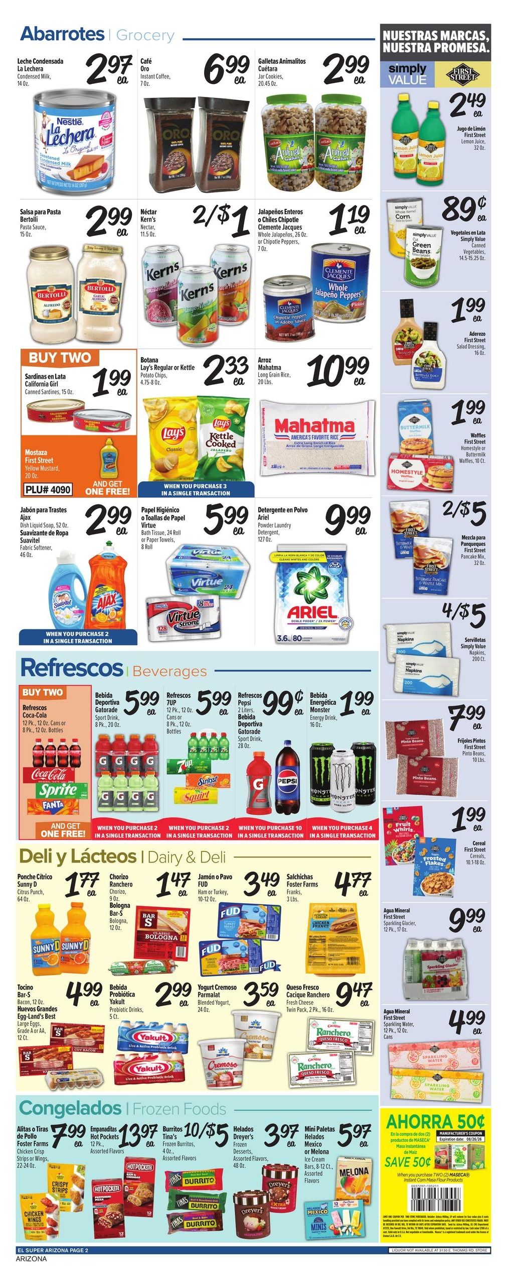 El Super (AZ) Weekly Ad August 19 - 25, 2026