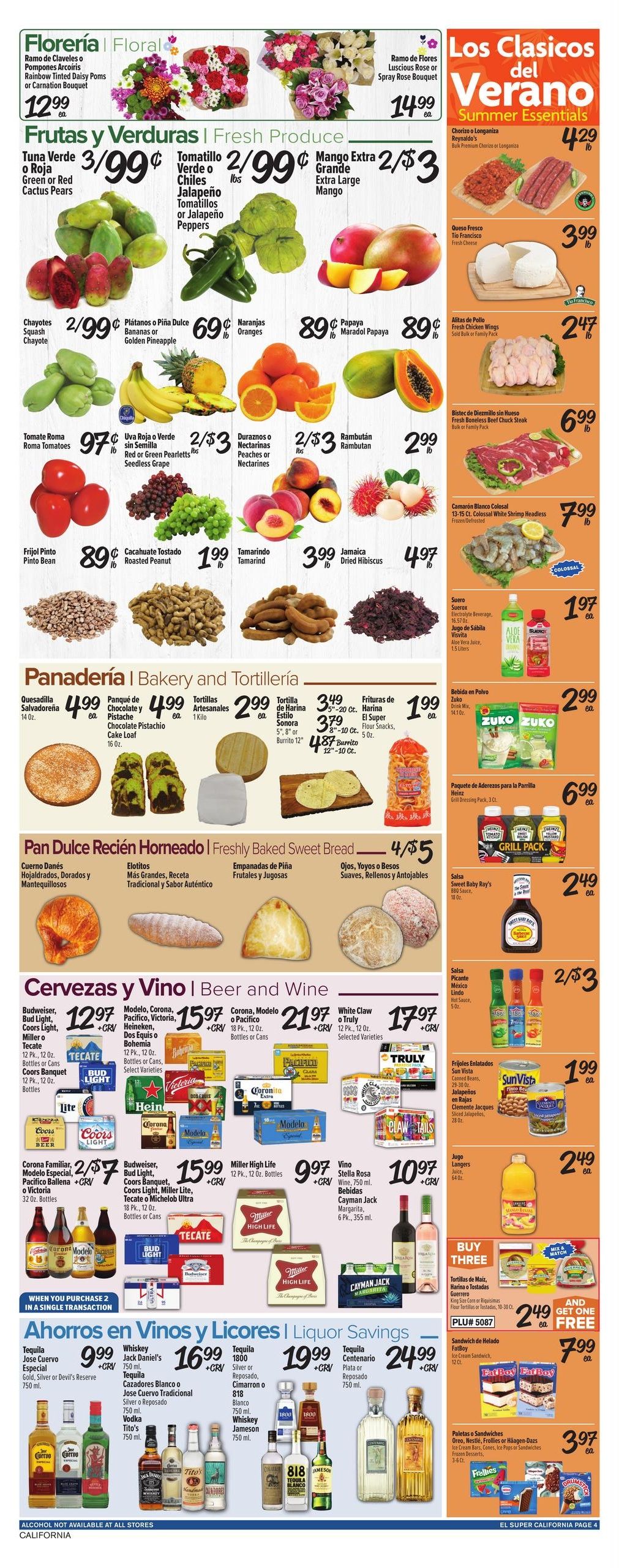 El Super (Burbank Area, CA) Weekly Ad August 19 - 25, 2026