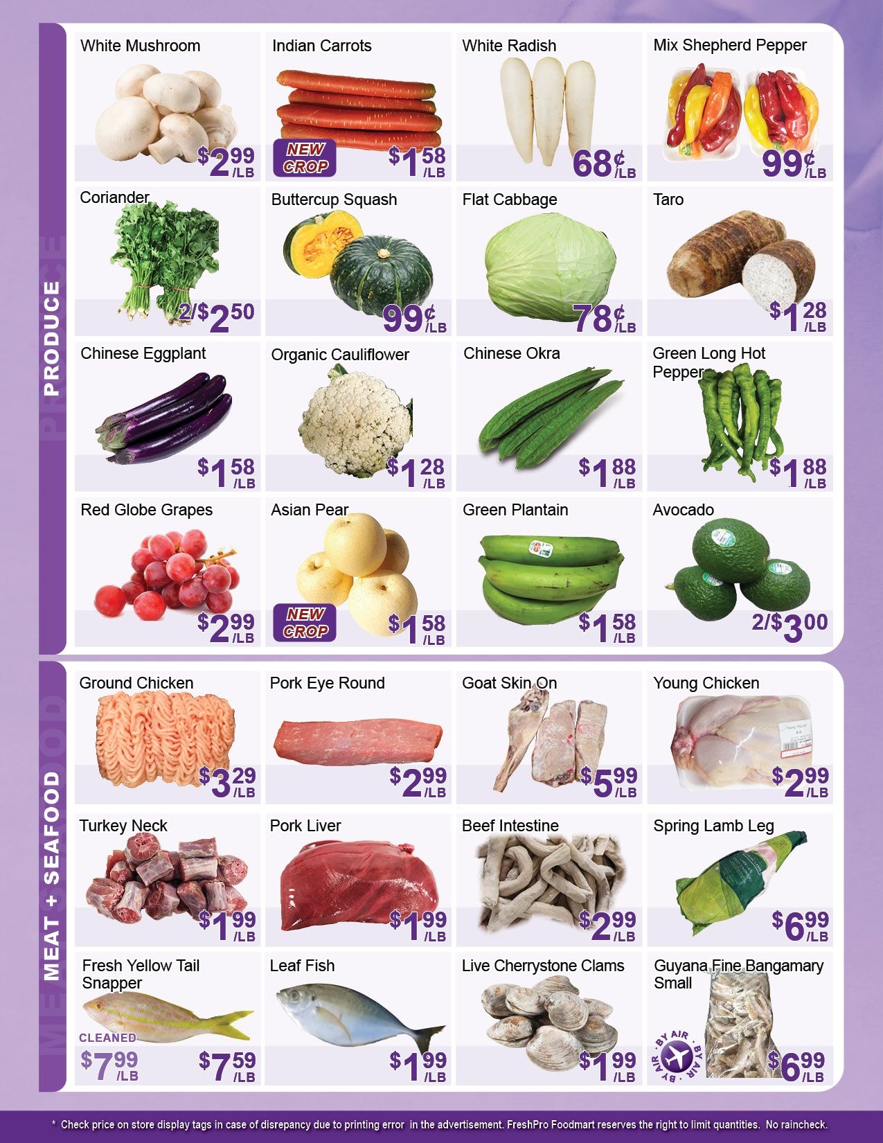 FreshPro Foodmart (Brampton) Flyer August 21 to 27