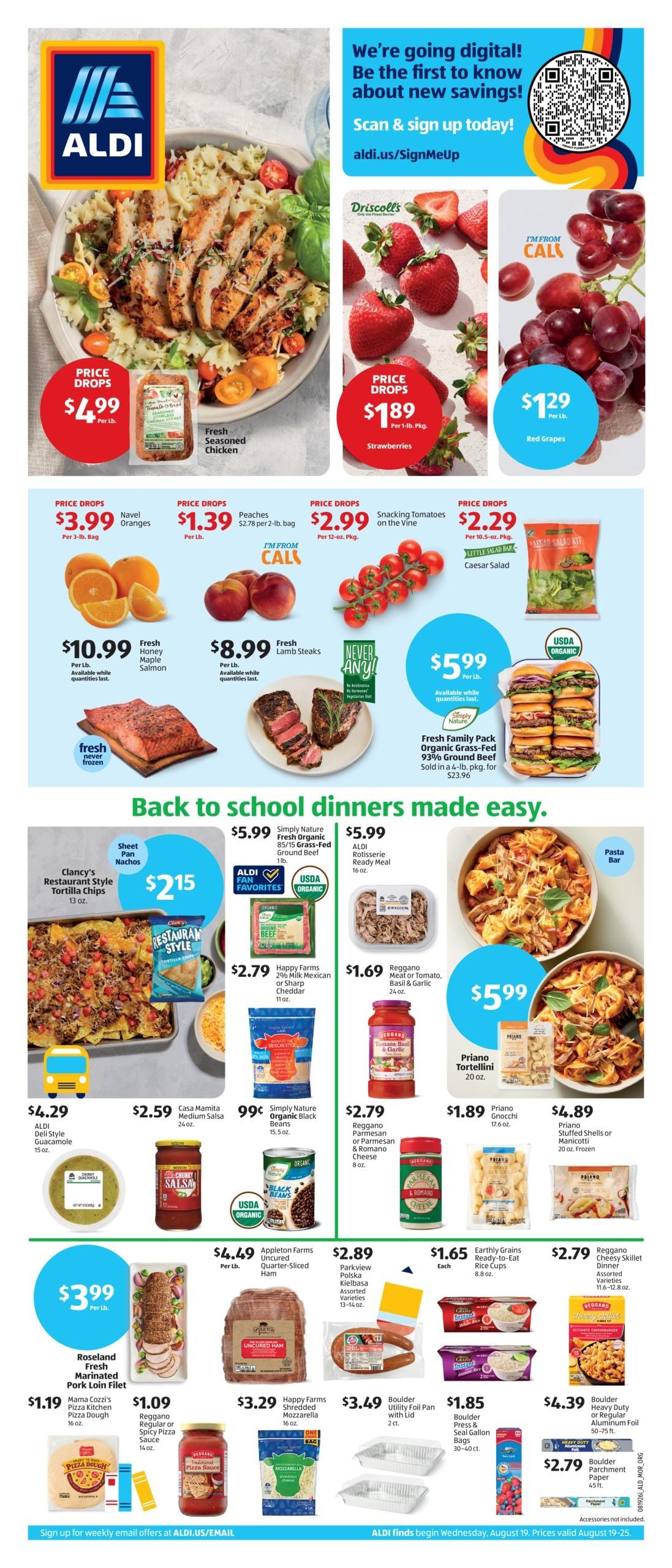 ALDI (AZ, NV) Weekly Ad August 19 - 25, 2026