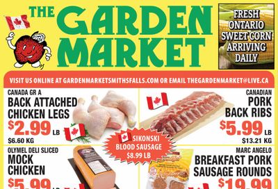 The Garden Market Flyer August 21 to 27