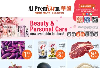 Al Premium Food Mart (Eglinton Ave.) Flyer August 20 to 26