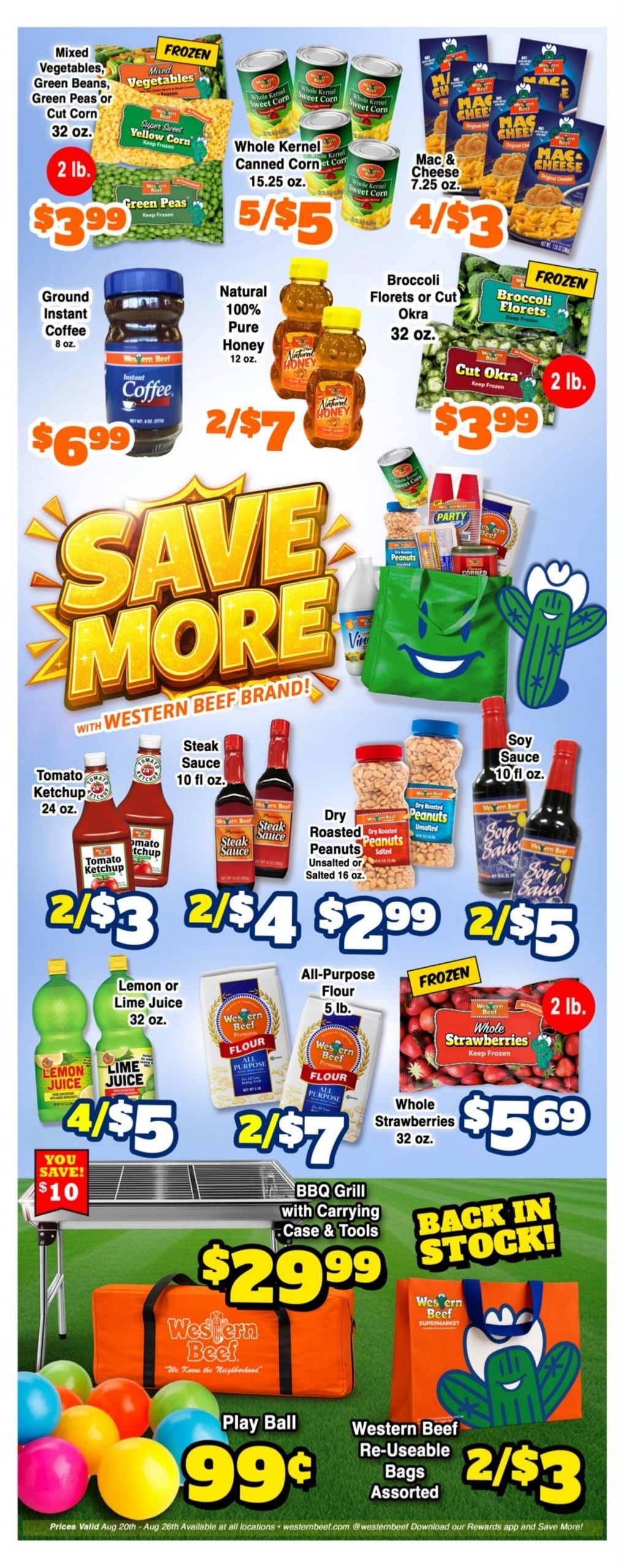 Western Beef Weekly Ad August 20 - 26, 2026
