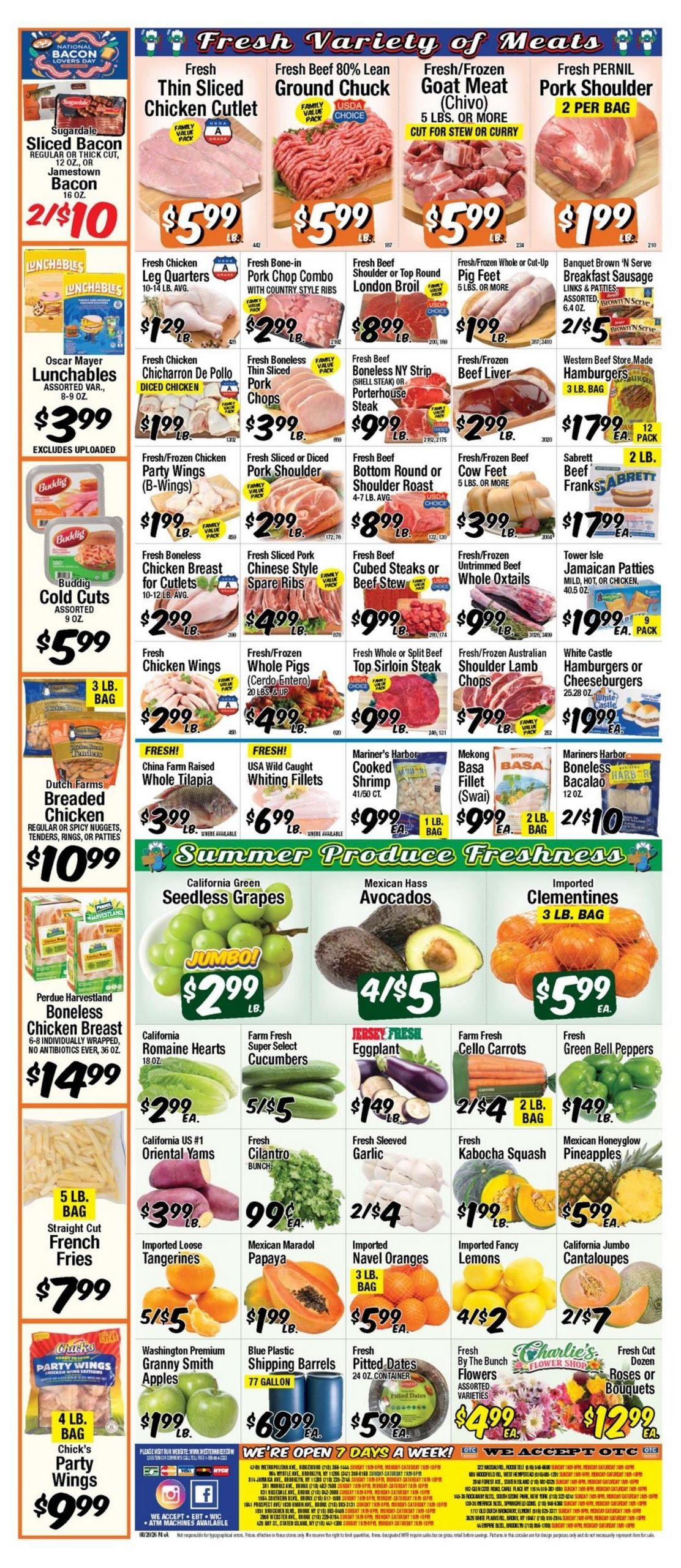 Western Beef Weekly Ad August 20 - 26, 2026