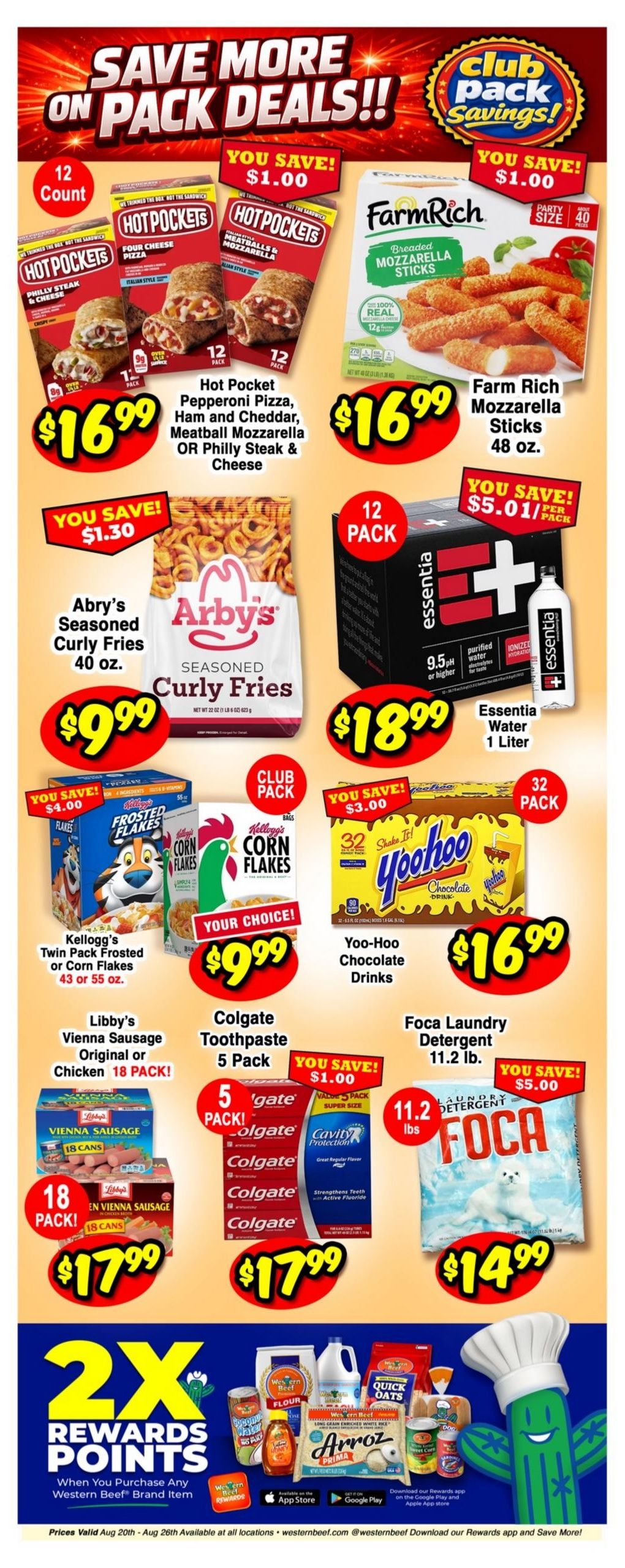 Western Beef Weekly Ad August 20 - 26, 2026