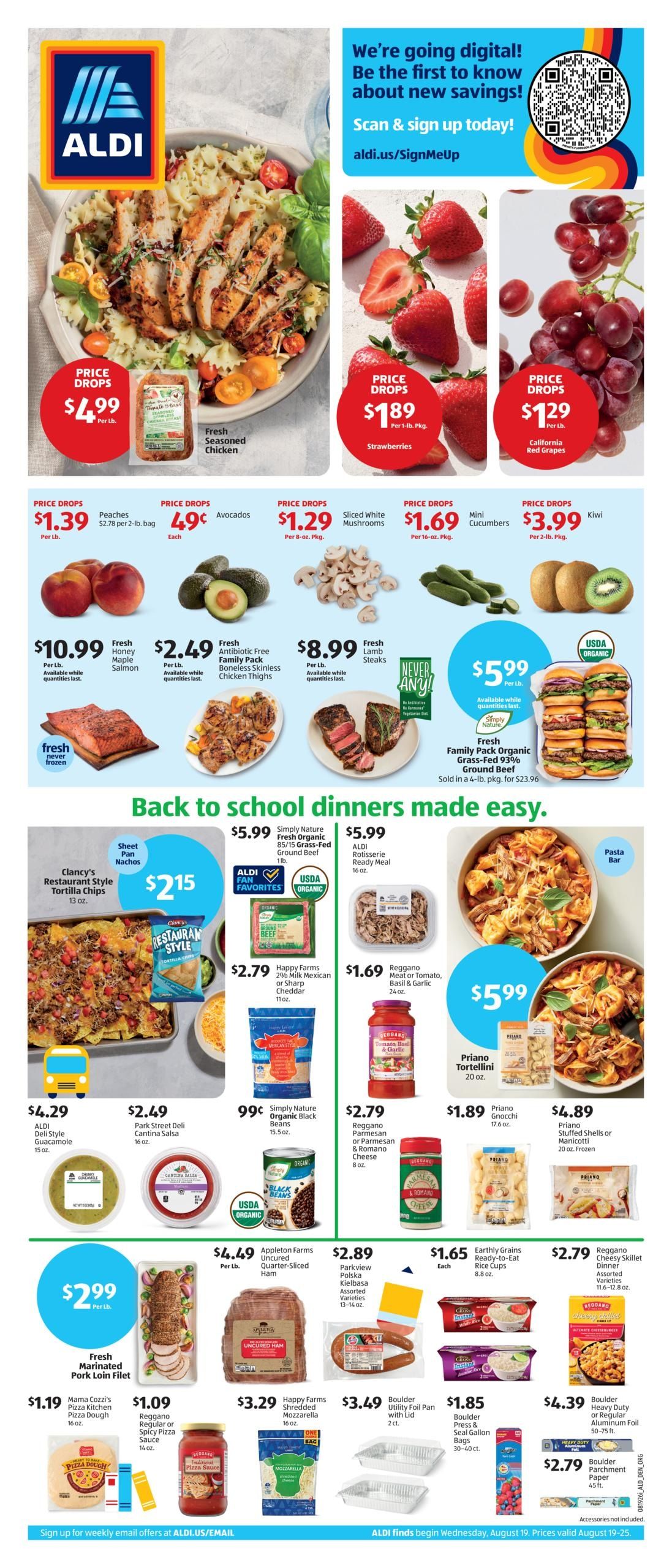 ALDI (LA, OK) Weekly Ad August 19 - 25, 2026