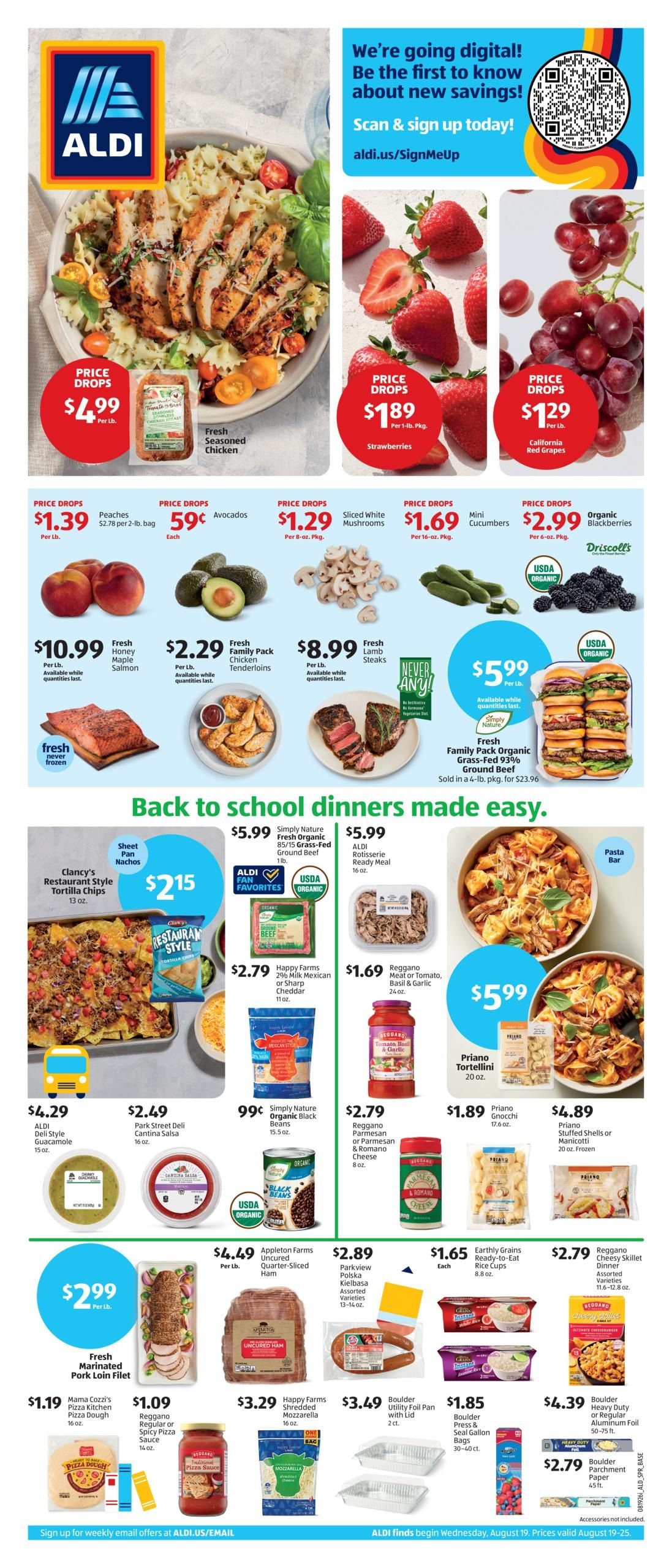 ALDI (IN, KY, OH, WV) Weekly Ad August 19 - 25, 2026
