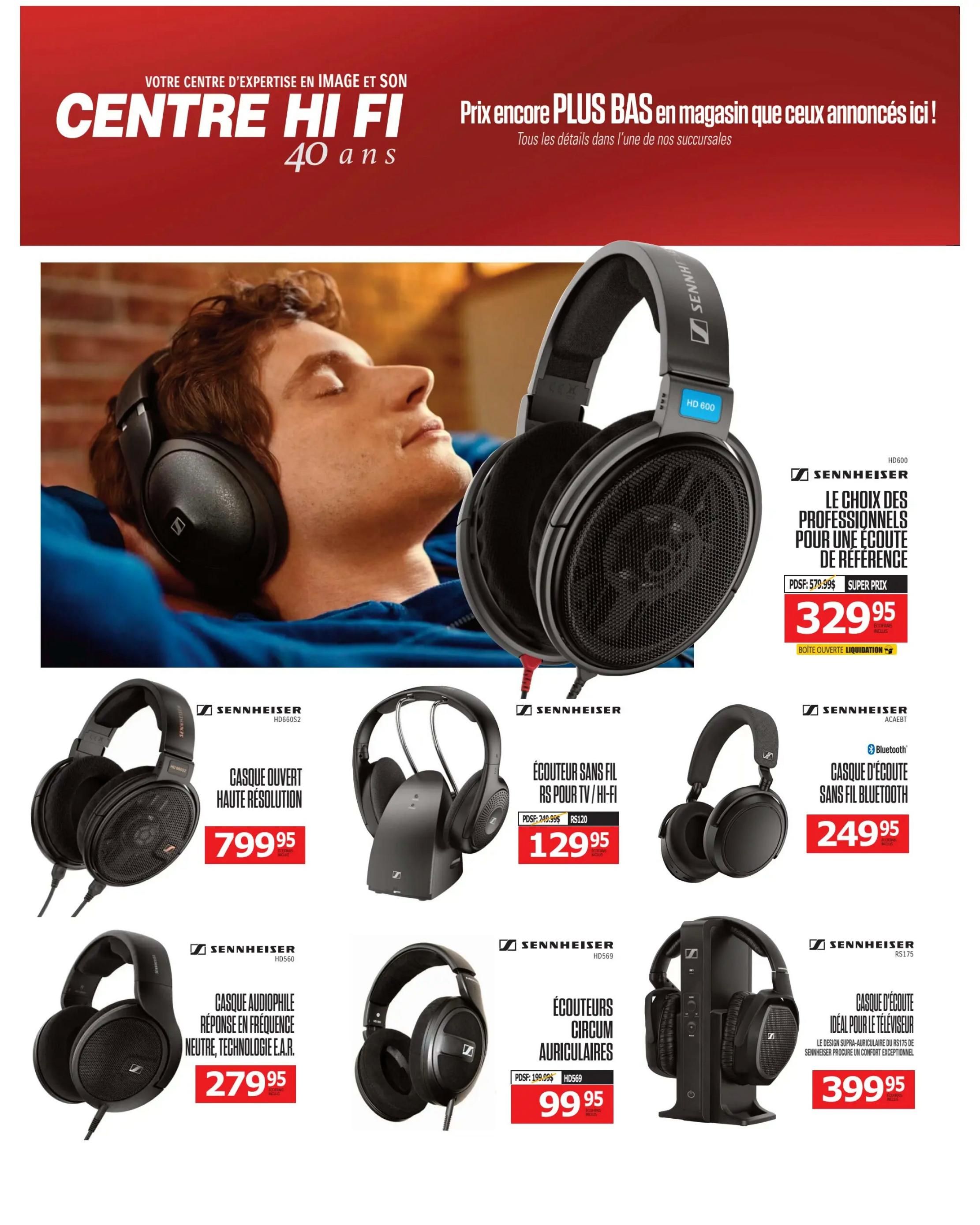 Centre Hi-Fi Flyer August 21 to 27