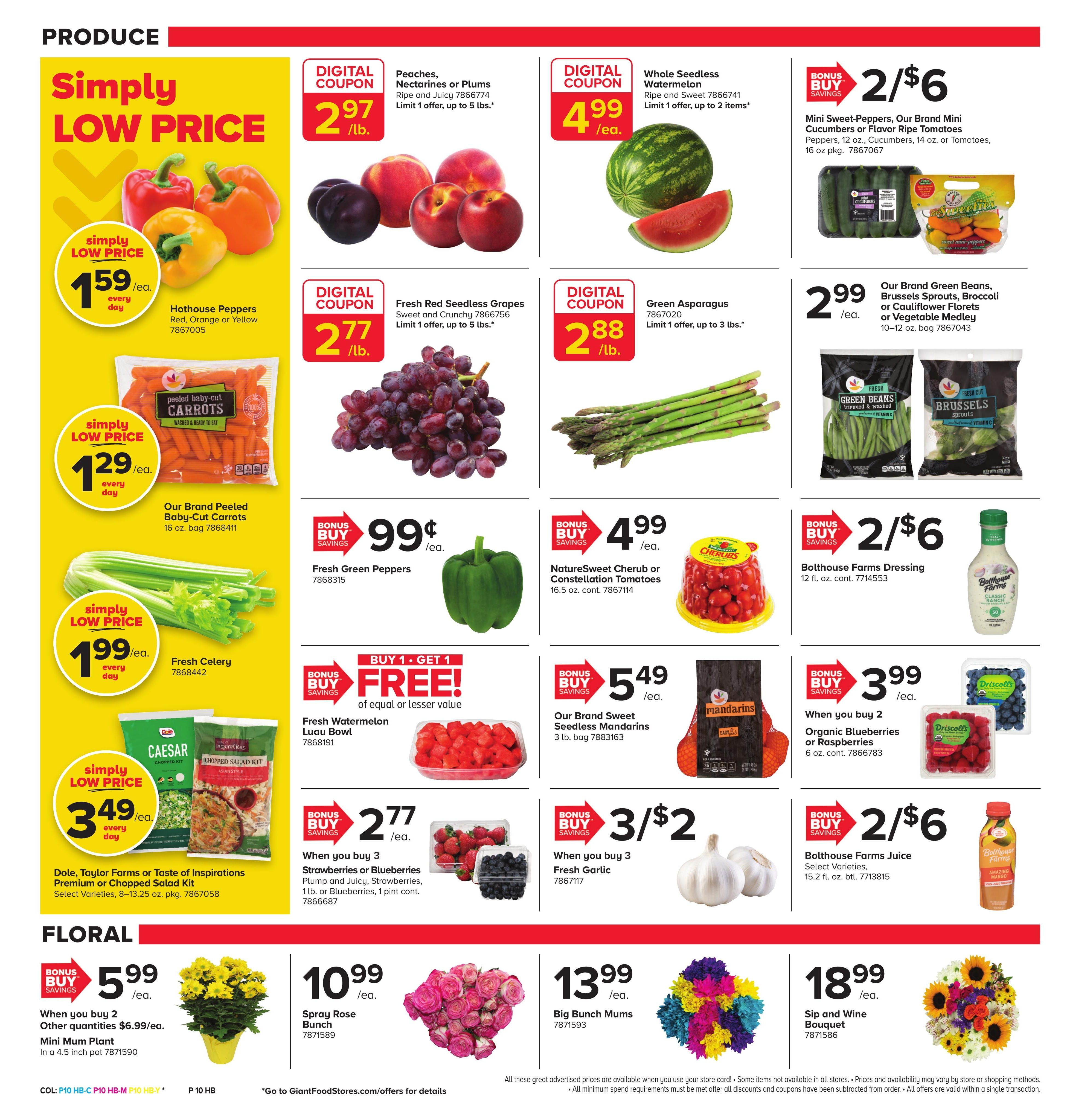 Giant Food Stores (Philadelphia–Haddon Heights Area, NJ–PA) Weekly Ad August 21 - 27, 2026